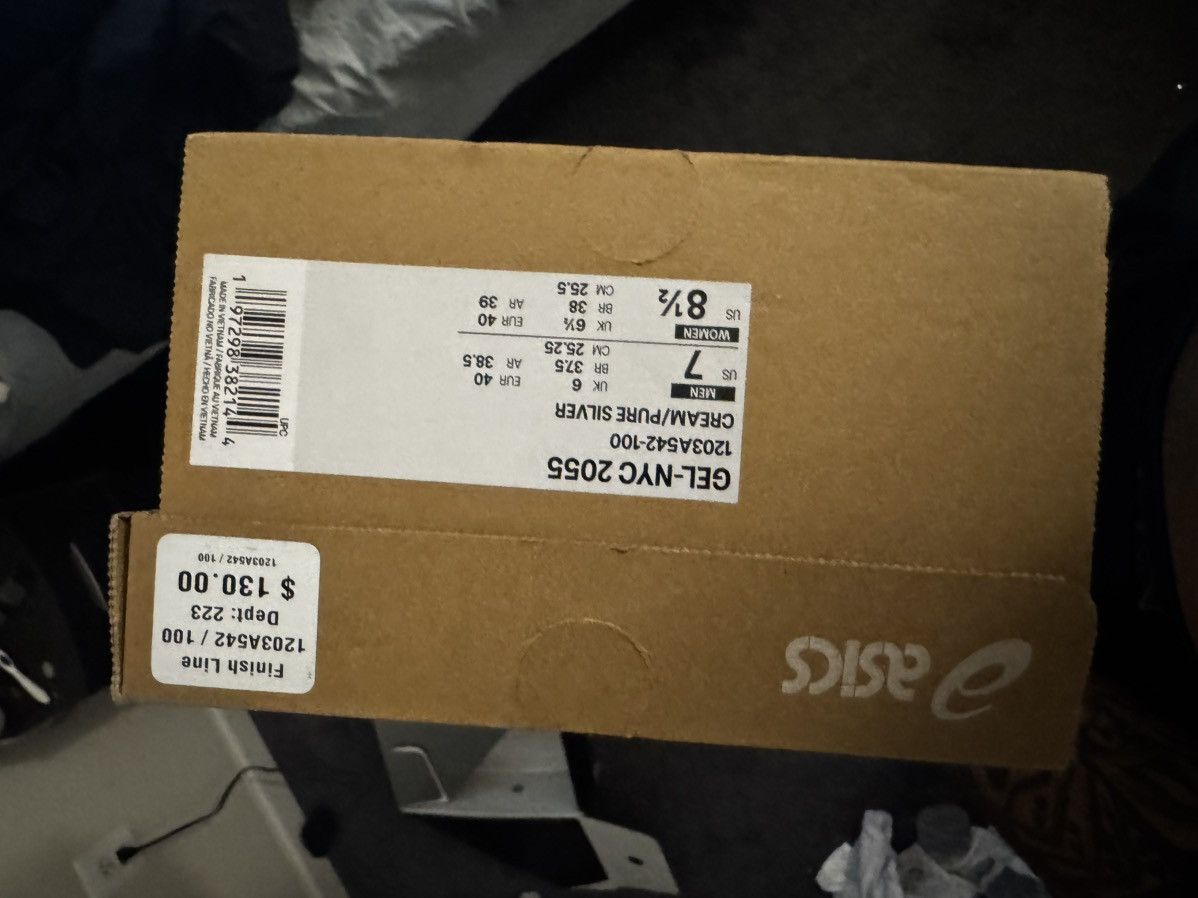 Asics Asics gel NYC 2055 ‘Creme Pure sliver Size US 7 / EU 40 - 5 Thumbnail