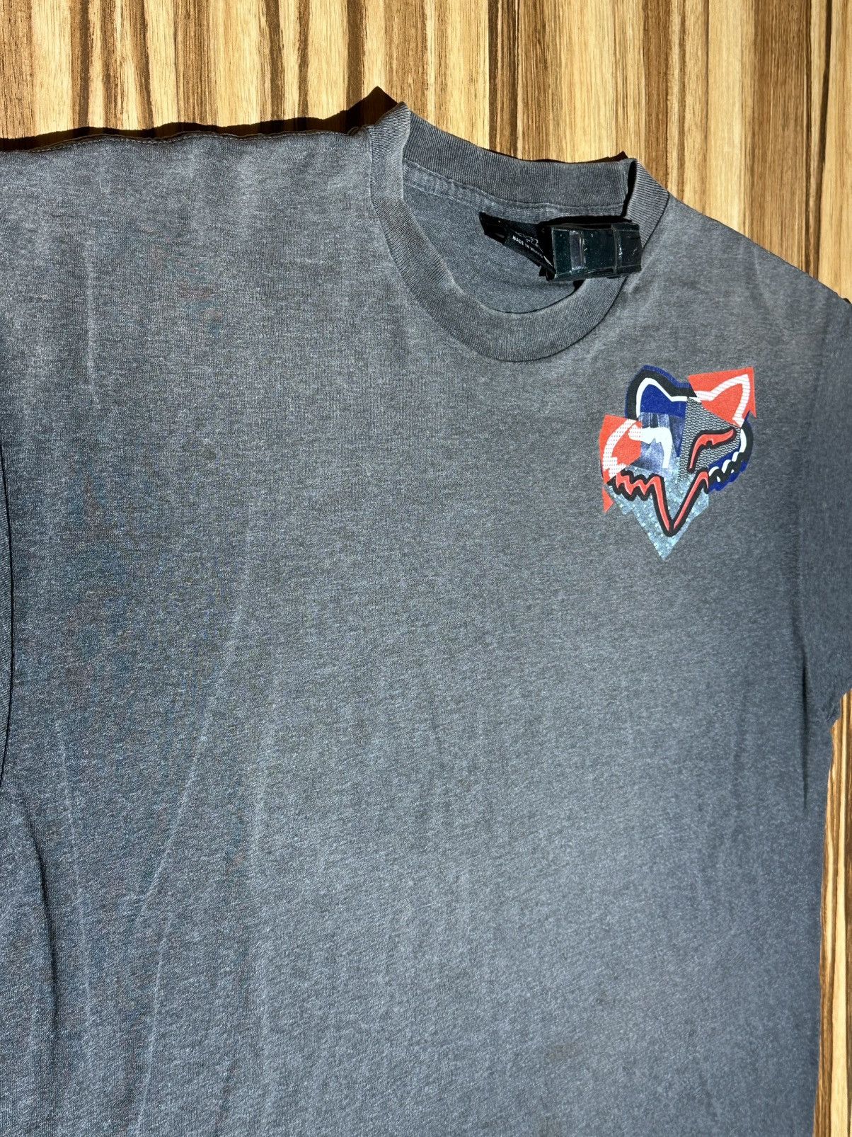 Fox Racing Fox Racing Gray Tshirt Breakout Fox Design Size US XXL / EU 58 / 5 - 9 Thumbnail