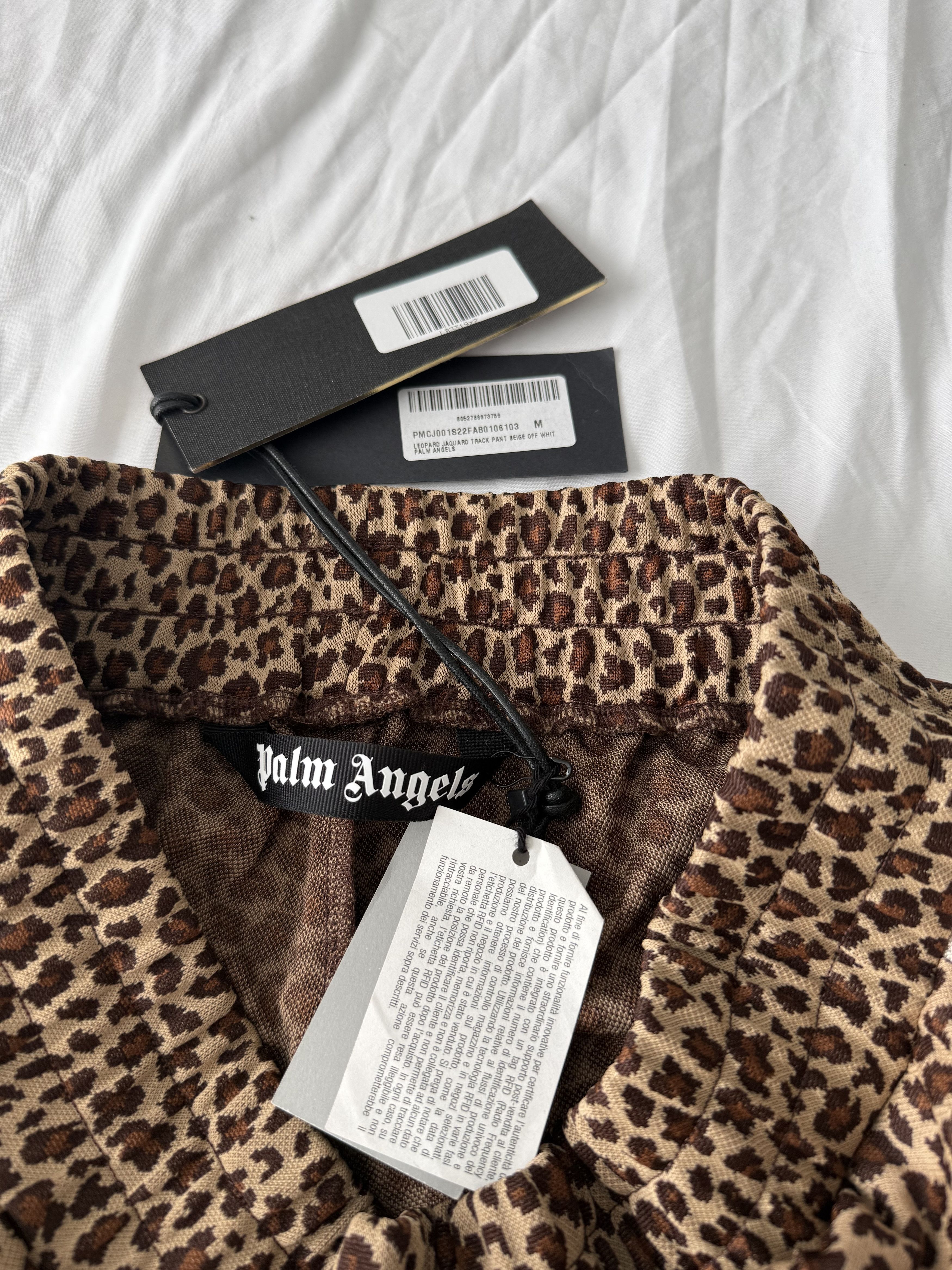 Palm Angels Palm Angels Leopard Print Track Pants NWT Size US 34 / EU 50 - 5 Thumbnail