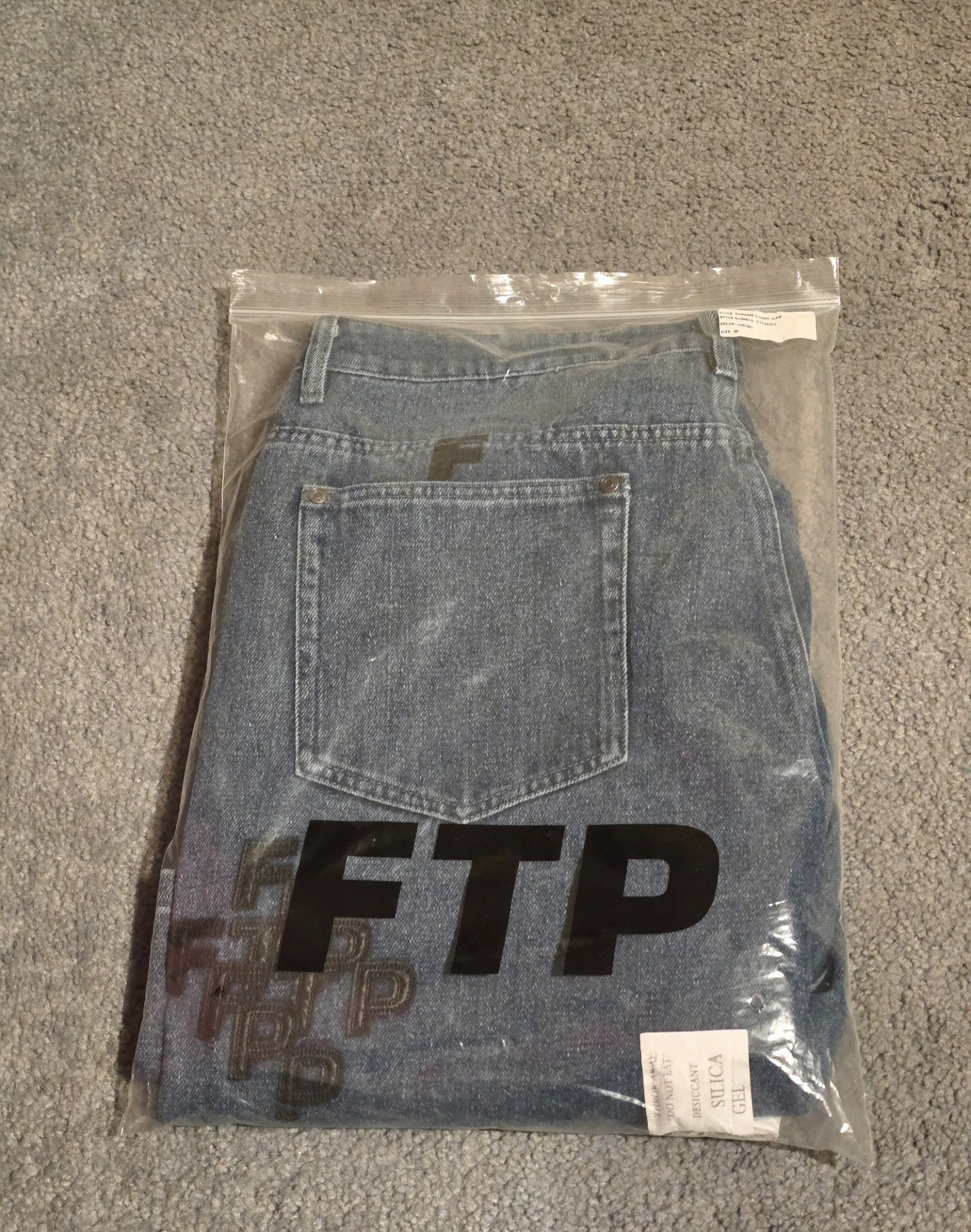 Fuck The Population FTP Chrome Cross Logo Size US 36 / EU 52 - 3 Thumbnail