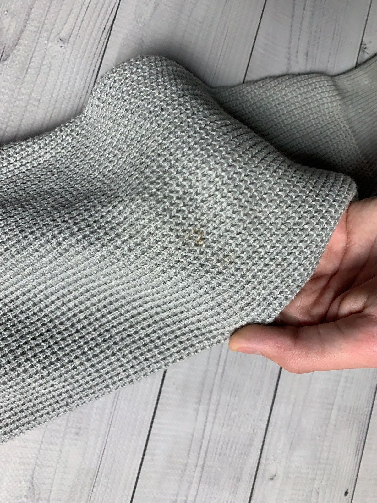 Allsaints × Vintage Allsaints sweater size L logo grey Size US L / EU 52-54 / 3 - 10 Thumbnail