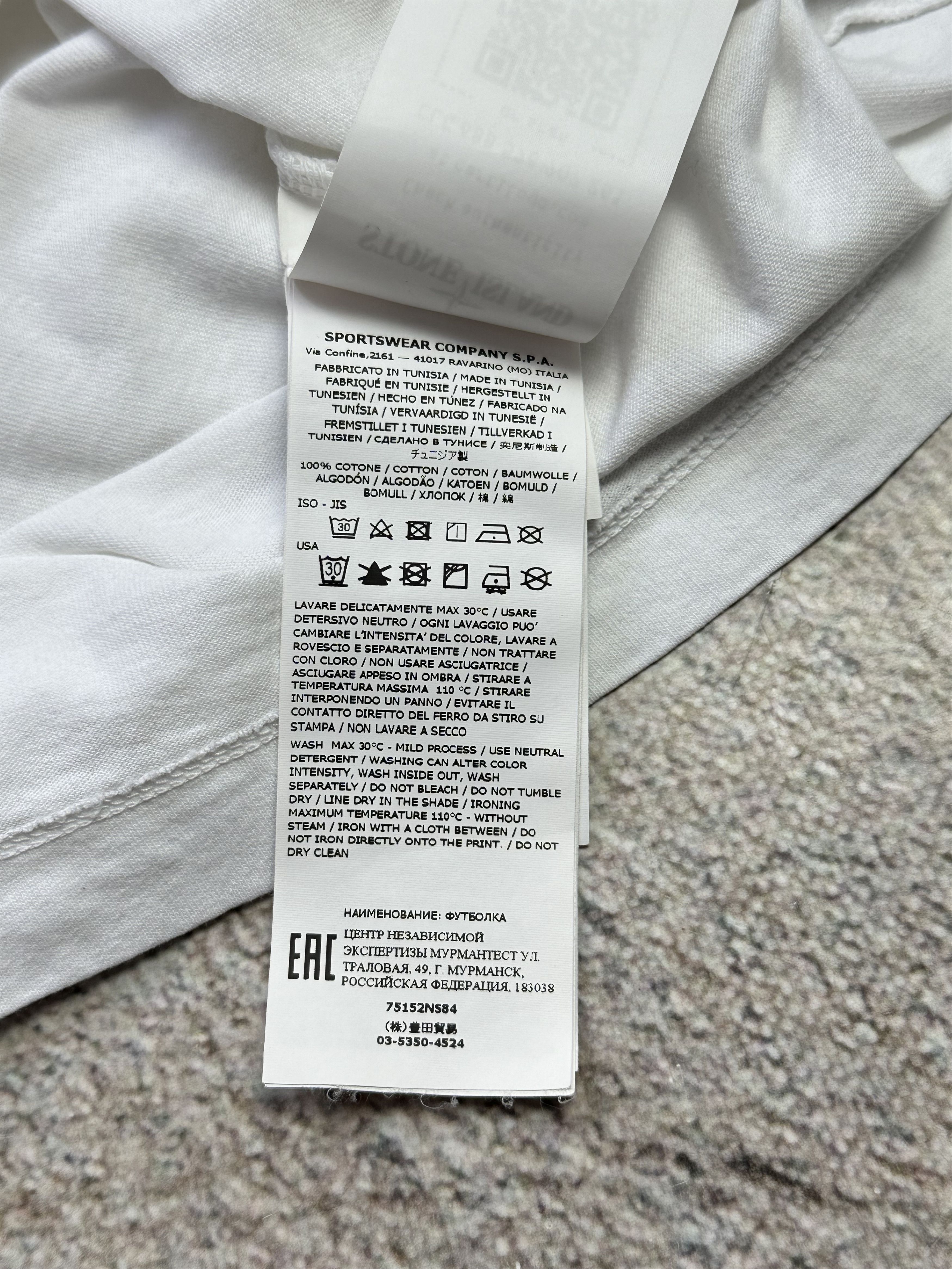 Stone Island Stone Island tshirt white Size US XL / EU 56 / 4 - 7 Thumbnail