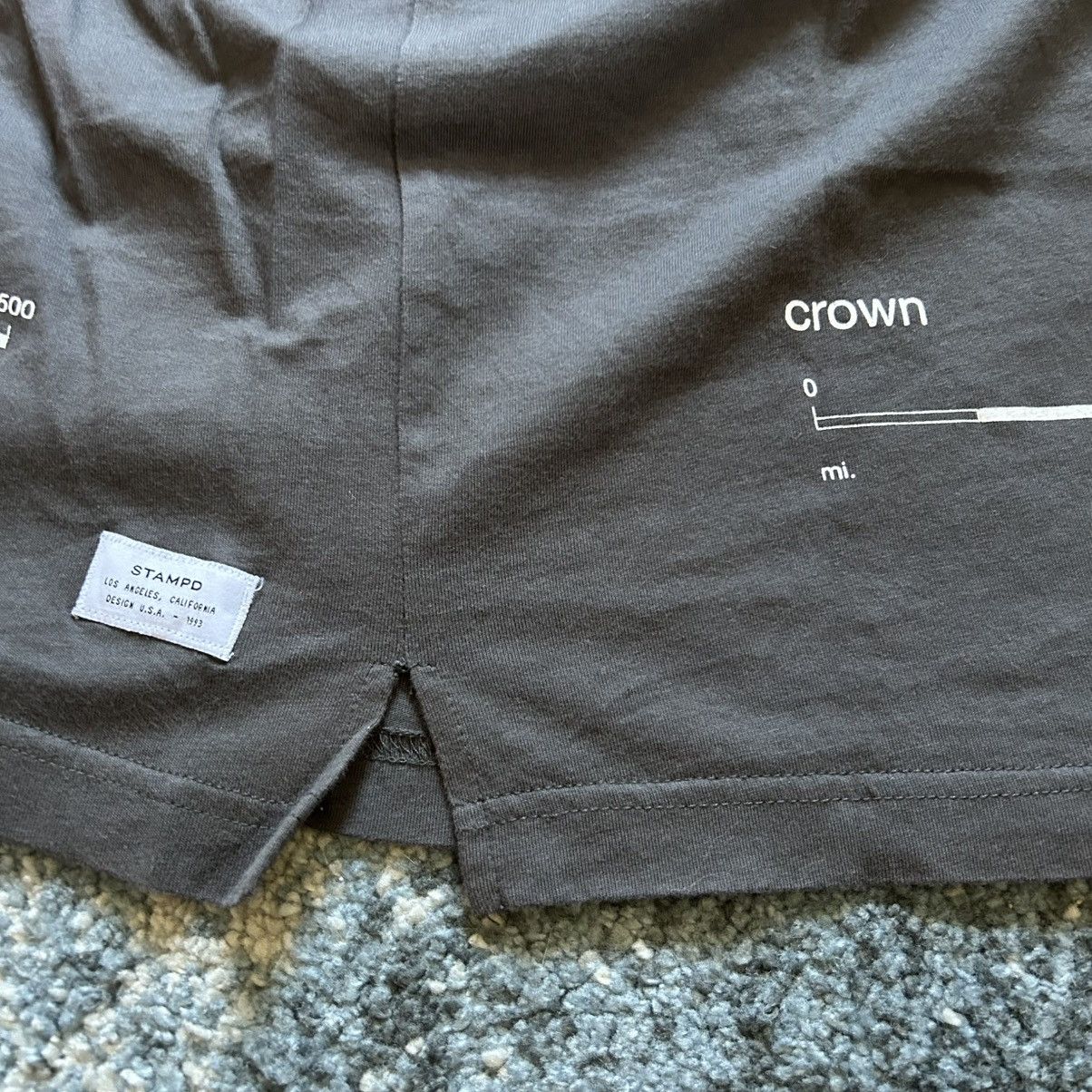 Stampd CHRiS STAMP UNiTED UNDER THE CROWN LiNE MAP MONOCHROME GOTH Size US M / EU 48-50 / 2 - 6 Thumbnail