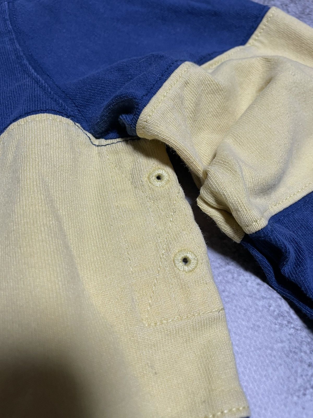 Polo Ralph Lauren Vtg Polo Ralph Lauren 90s Heavyweight Striped Rugby LS Size US M / EU 48-50 / 2 - 7 Thumbnail