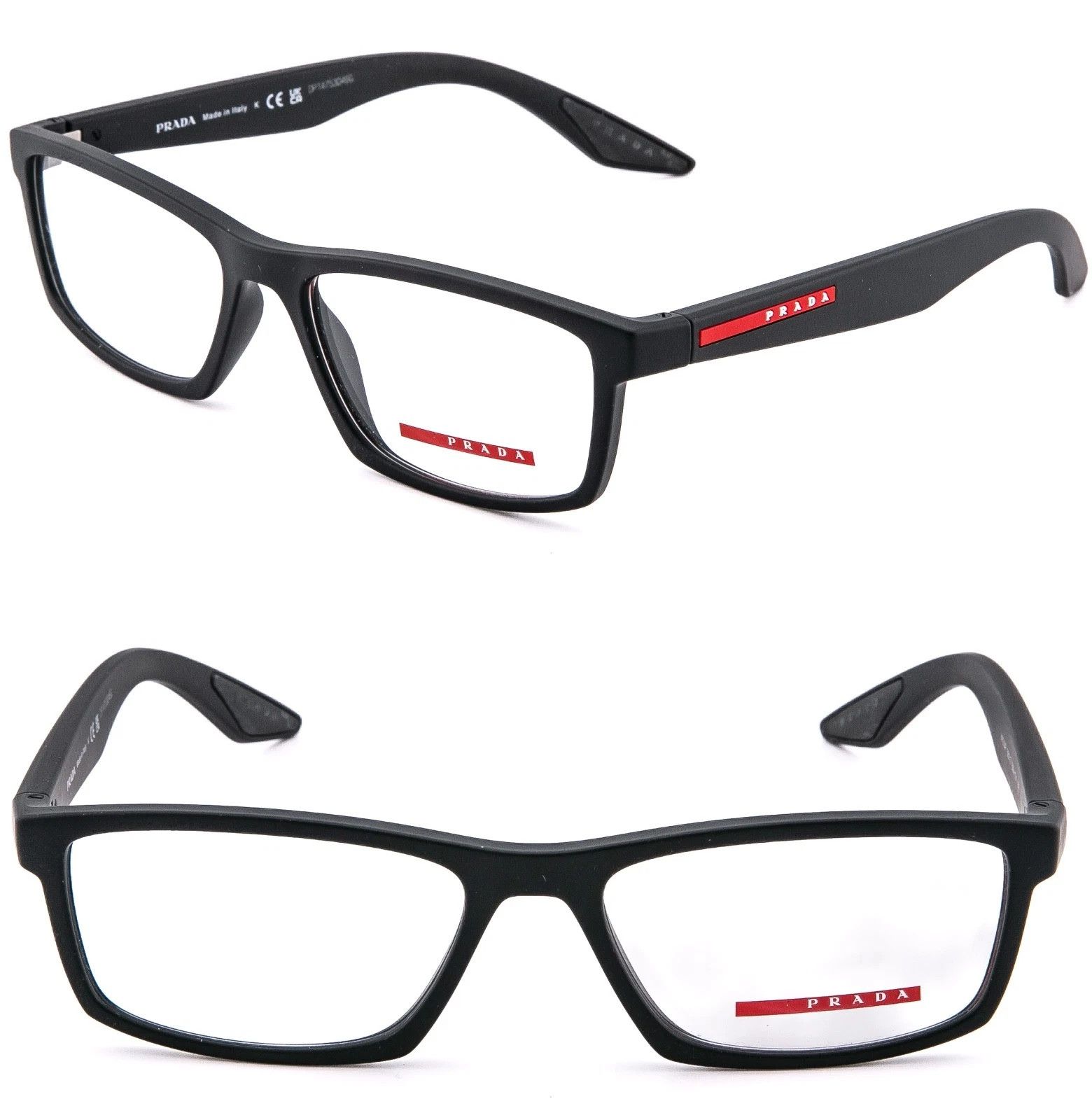 Prada PRADA Linea Rossa Eyewear 04P Matte Unisex Eyeglasses PS04PV Size ONE SIZE - 1 Thumbnail