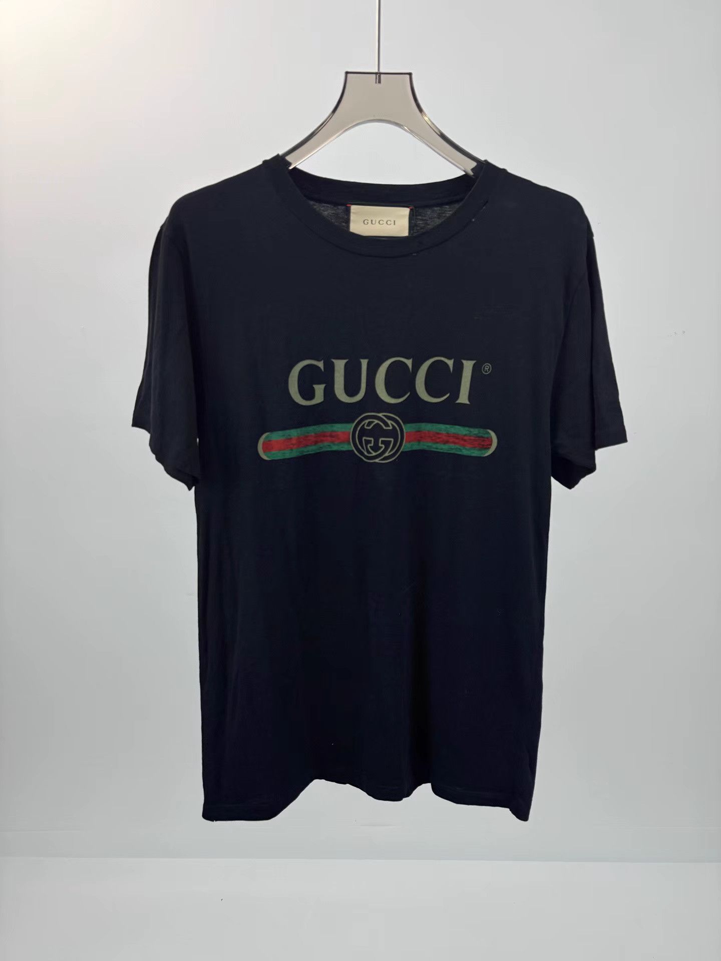 Gucci GUCCI Belt Print Logo Short Sleeve K1 Size US XS / EU 42 / 0 - 1 Thumbnail