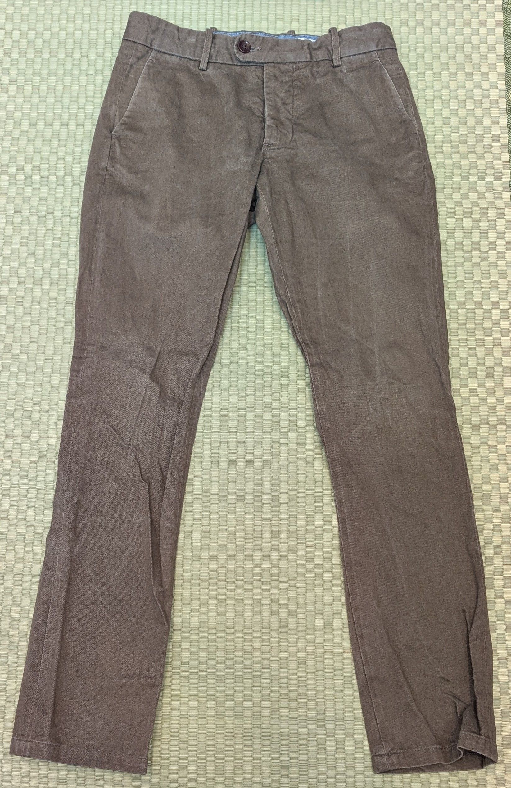 Gustin Gustin #3 Japan Brown Chinos Slim Fit Men's Size 32 Size US 32 / EU 48 - 1 Thumbnail