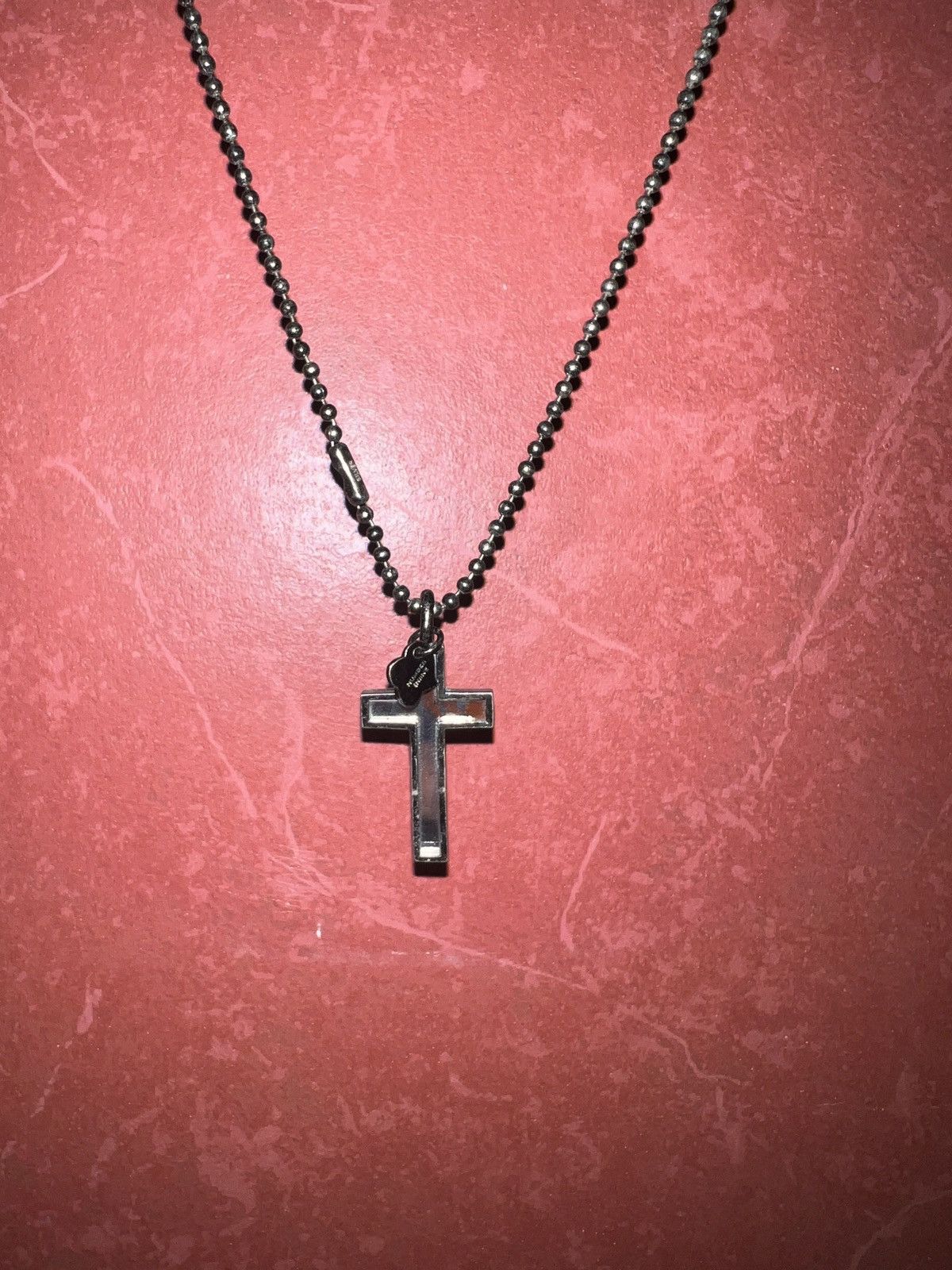 Number (N)ine ss06 mirror cross neclace Size ONE SIZE - 1 Thumbnail