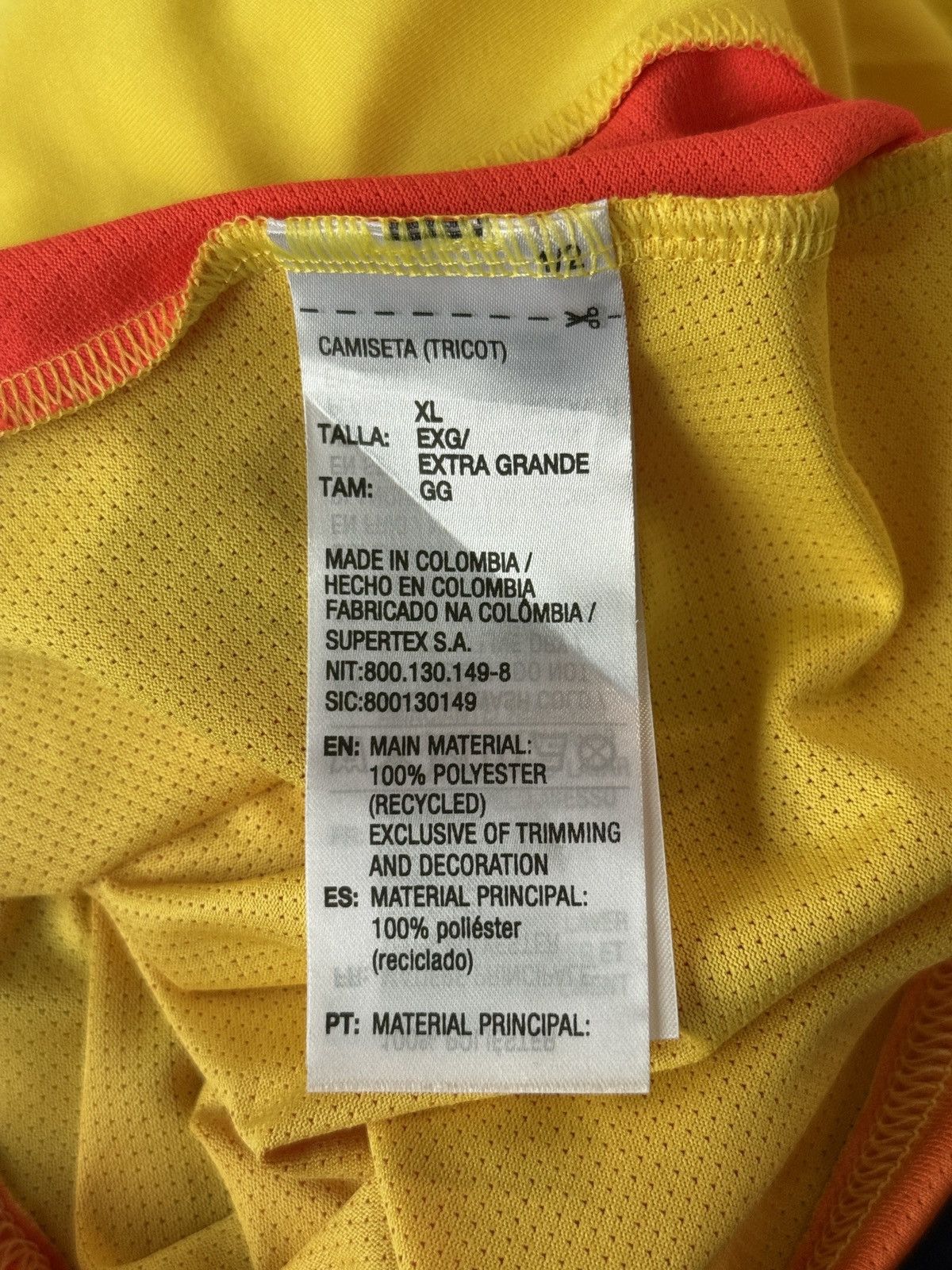 Adidas adidas Colombia 24/25 Home Jersey Luis Diaz Size US XL / EU 56 / 4 - 10 Thumbnail