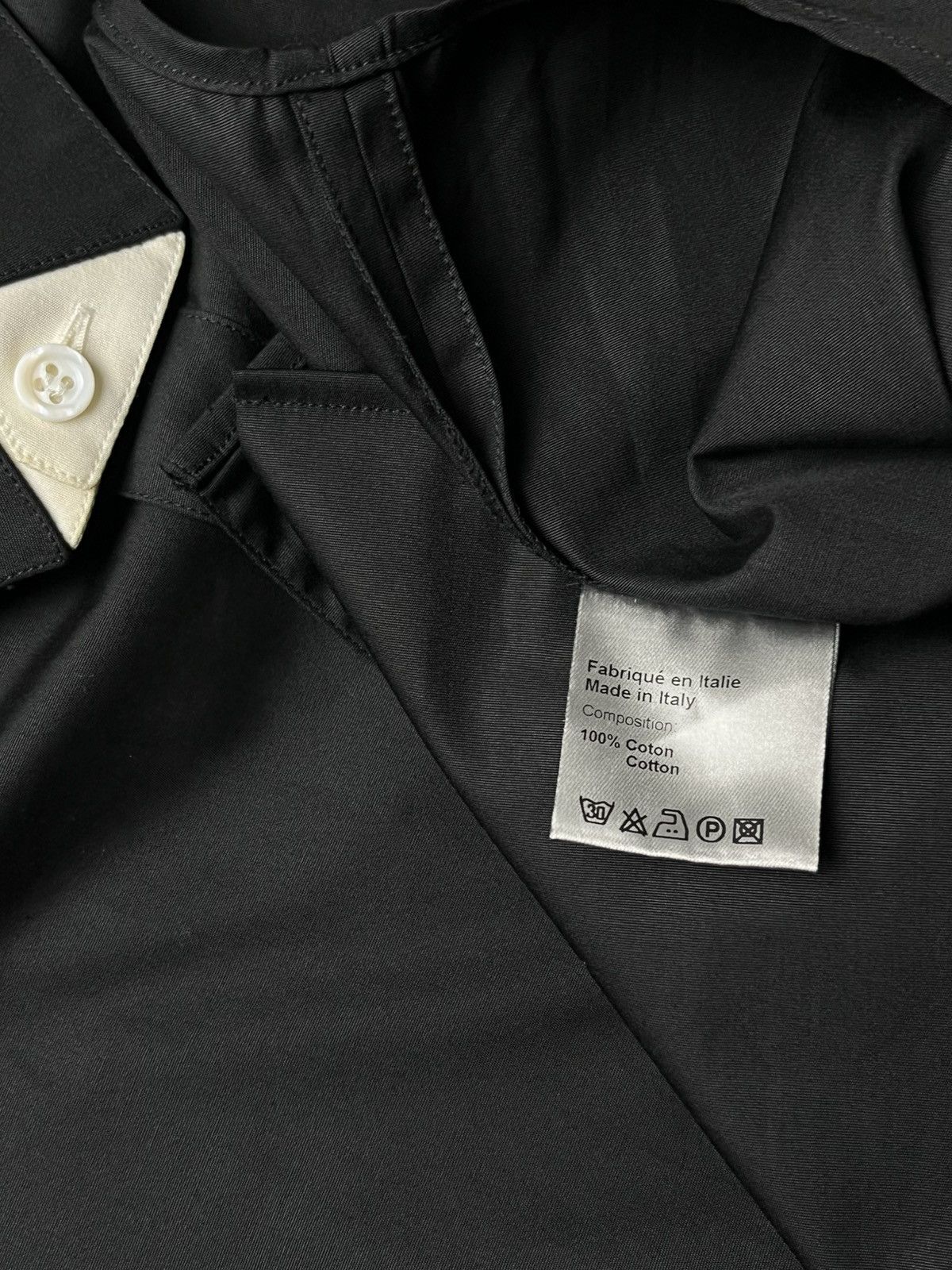 Dior Dior homme - AW/07 “Navigate” Folded Collar Button Up Shirt Size US XS / EU 42 / 0 - 8 Thumbnail