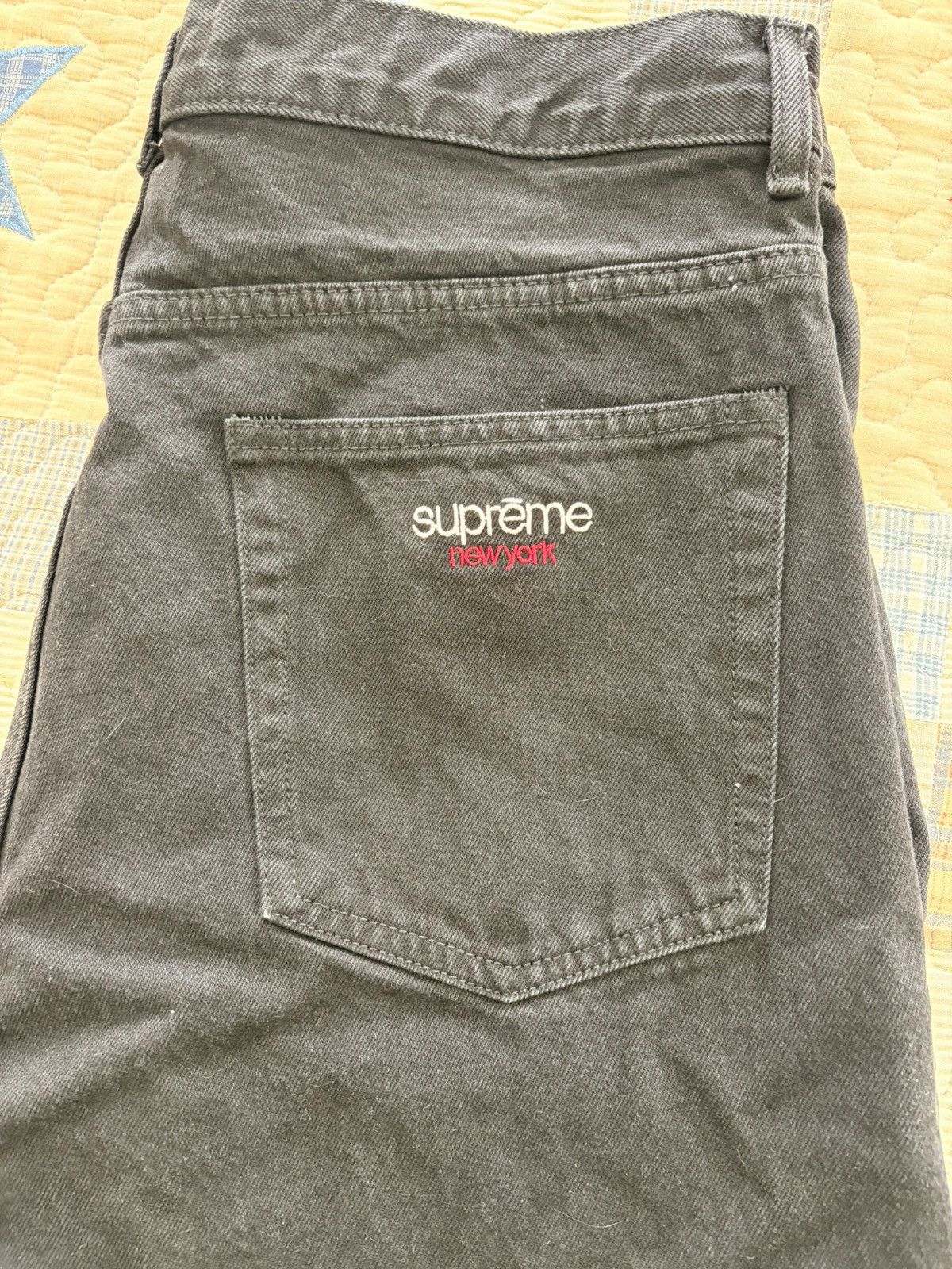 Other Black denim shorts Size US 34 / EU 50 - 5 Thumbnail