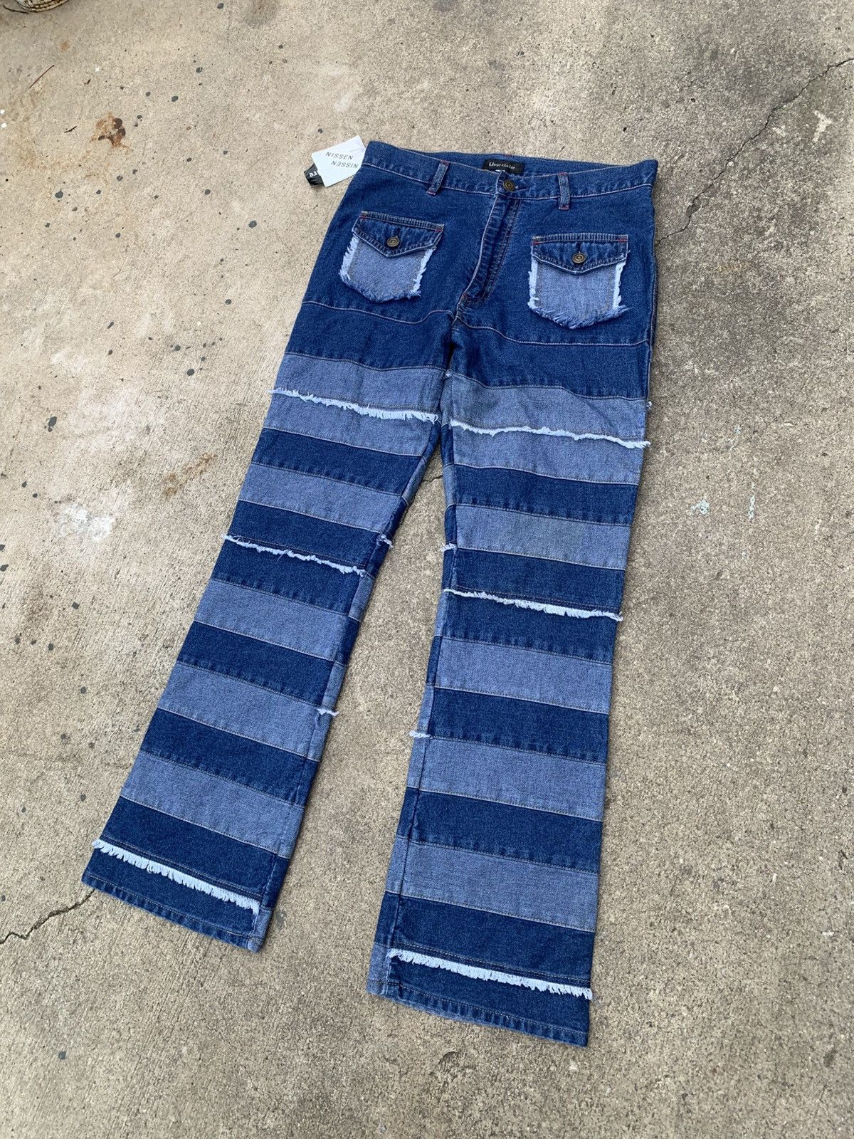 Hysteric Glamour livre claire flare hagi jeans Size 31" - 3 Thumbnail