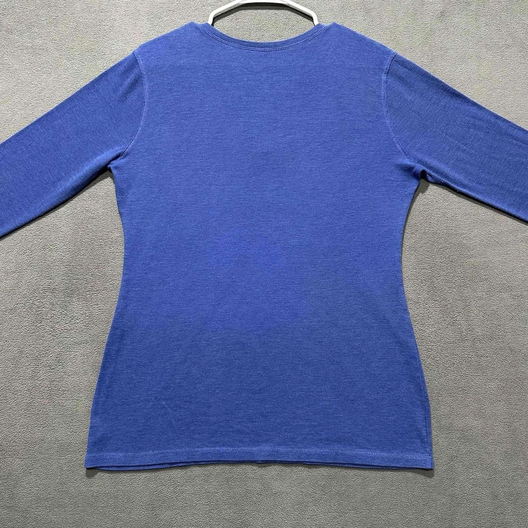 Vintage Dallas Cowboys Football Her Style Blue Graphic V-neck Thermal Shirt L Womens GUC Size L / US 10 / IT 46 - 2 Thumbnail