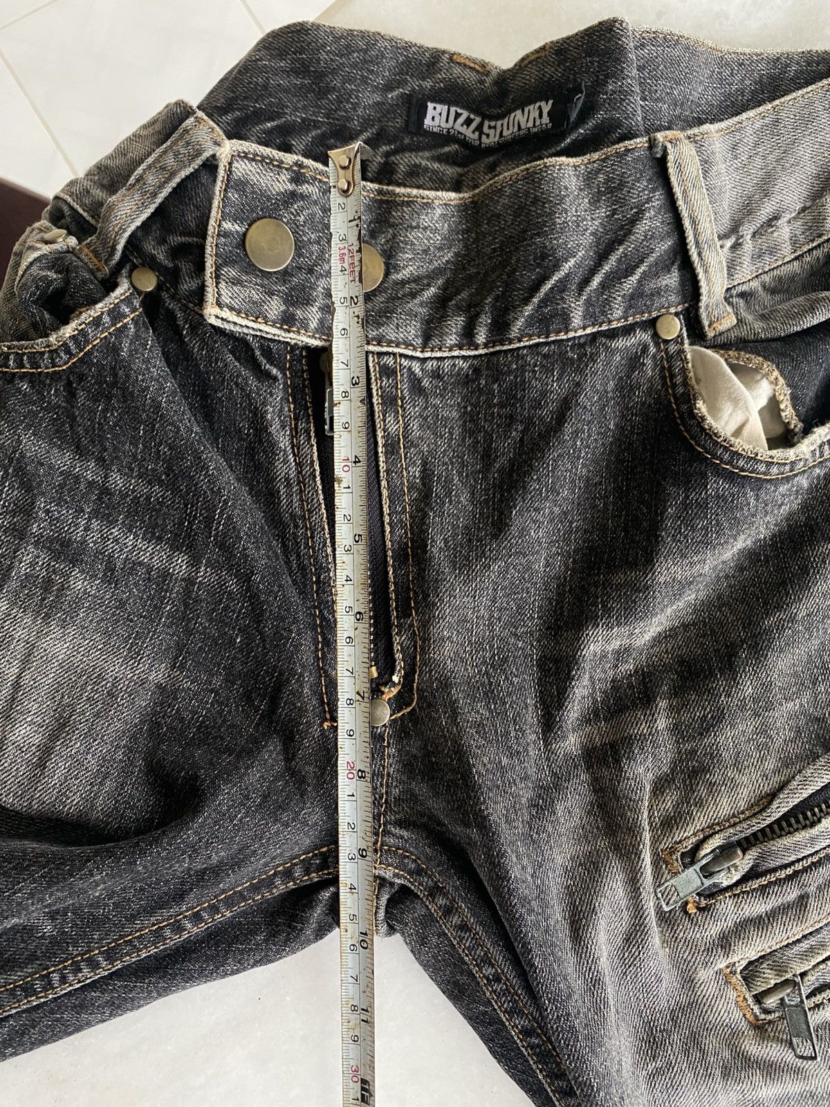 Japanese Brand Buzz Spunky Jeans Size US 32 / EU 48 - 12 Thumbnail