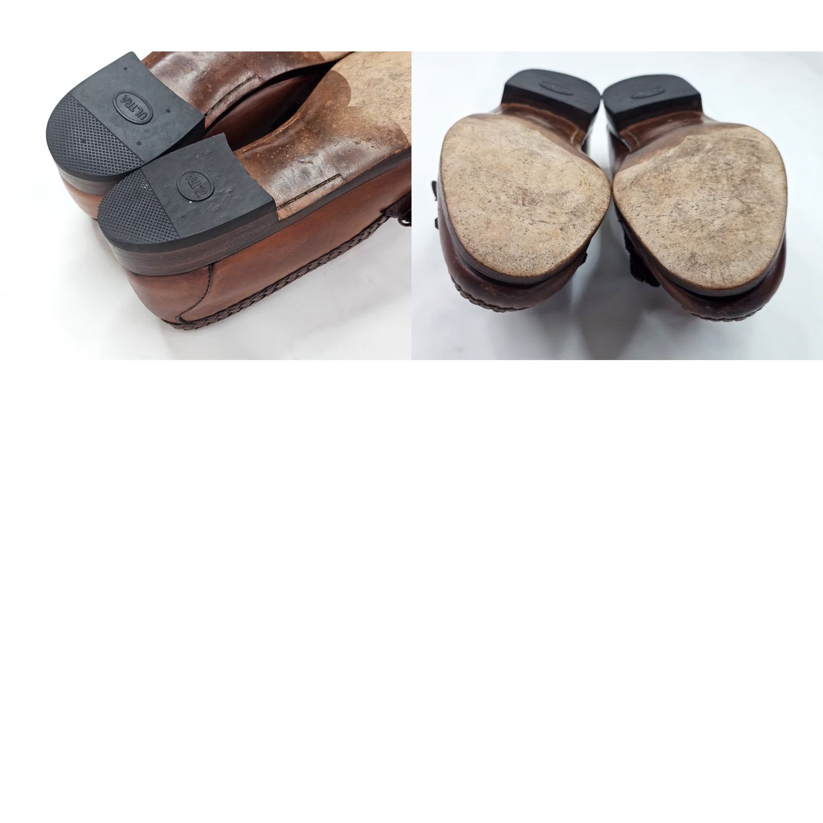Allen Edmonds Allen Edmonds Monterey Woven Leather Loafer Men 9D Brown Buckle Kiltie Dress Oxford Shoes Size US 9 / EU 42 - 10 Thumbnail