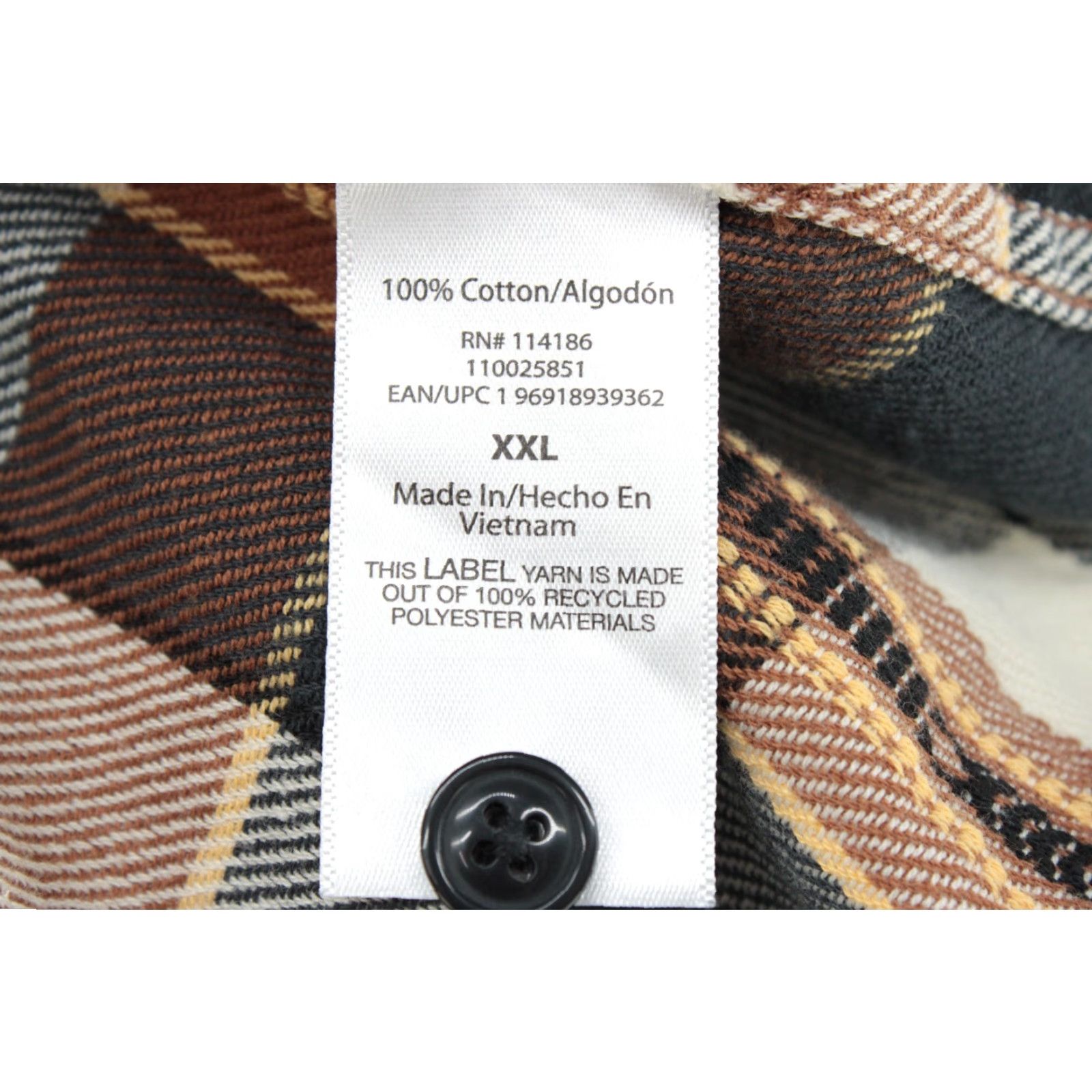 Frye Frye Flannel Shirt Men’s XXL Brown Plaid Long Sleeve Classic Outdoors Cozy Outfit Casual Workwear Button-Up Shirt Men Brown Plaid Long Sleeve Frye Size US XXL / EU 58 / 5 - 5 Thumbnail