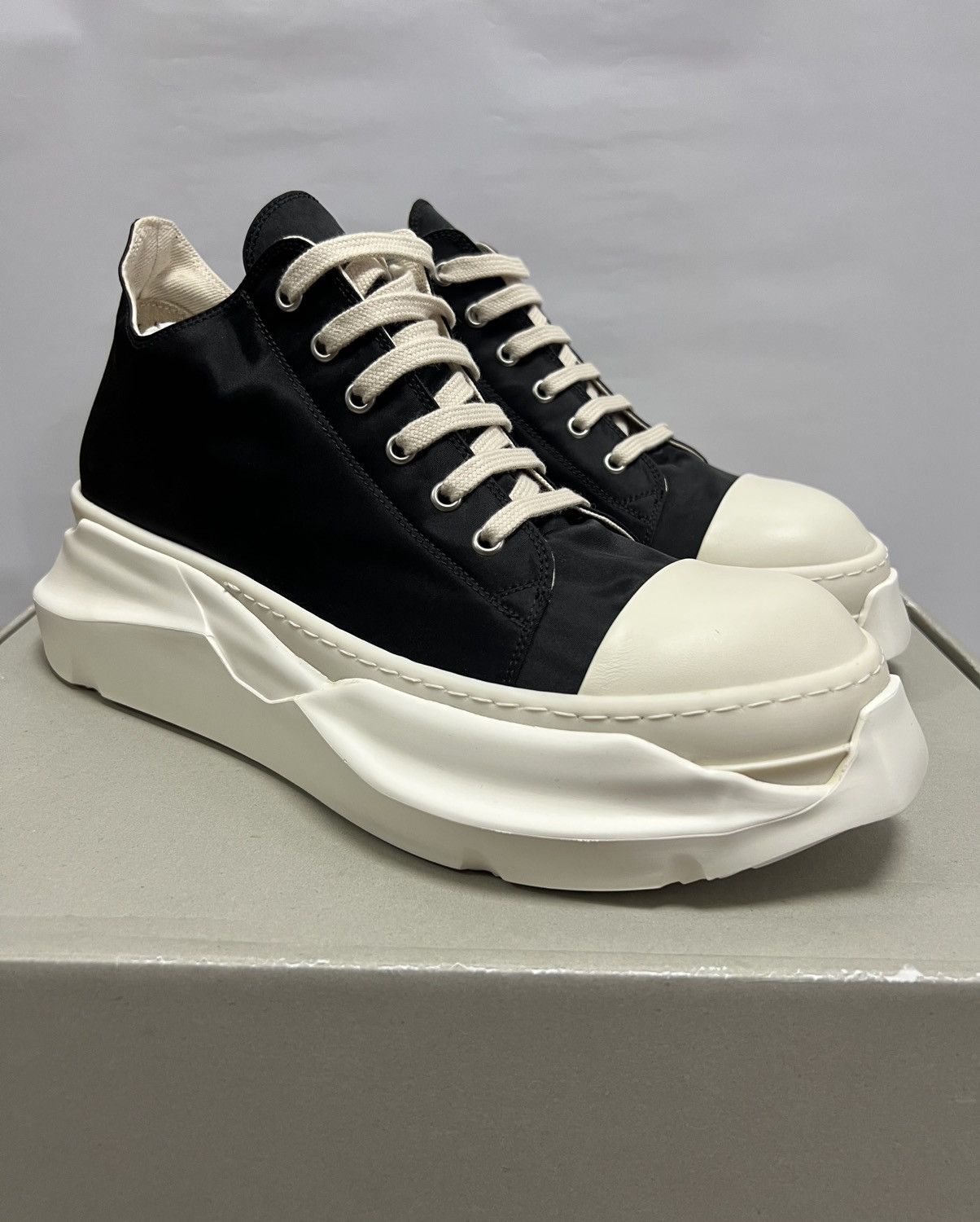 Rick Owens Drkshdw Abstract Low Black | Grailed
