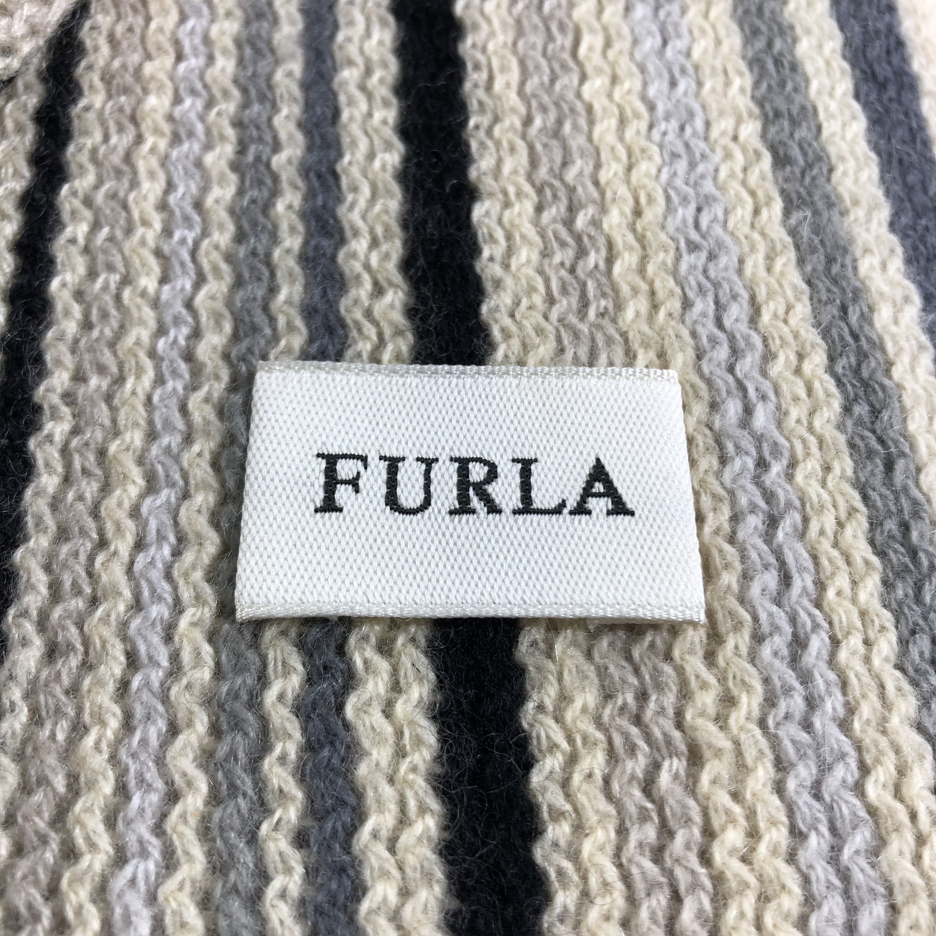 Furla Furla Angora Knit Scarf Muffler Neckwear V2566 Size ONE SIZE - 5 Thumbnail