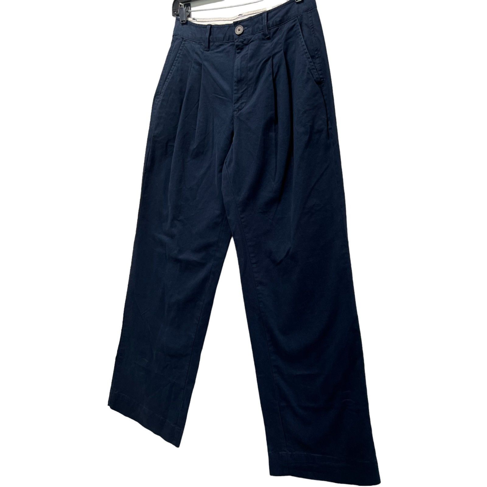 Other Free Assembly - Women's Wide Leg Chino Pants - Blue - 2 Size 26" / US 2 / IT 38 - 21 Thumbnail