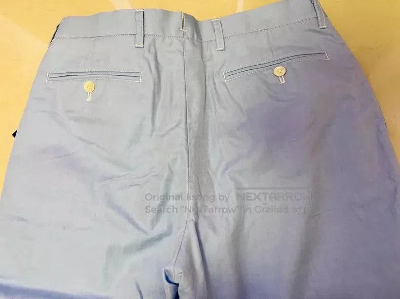Junya Watanabe CDG Junya Watanabe Blue Chino Pants 2020. Size US 26 / EU 42 - 7 Thumbnail