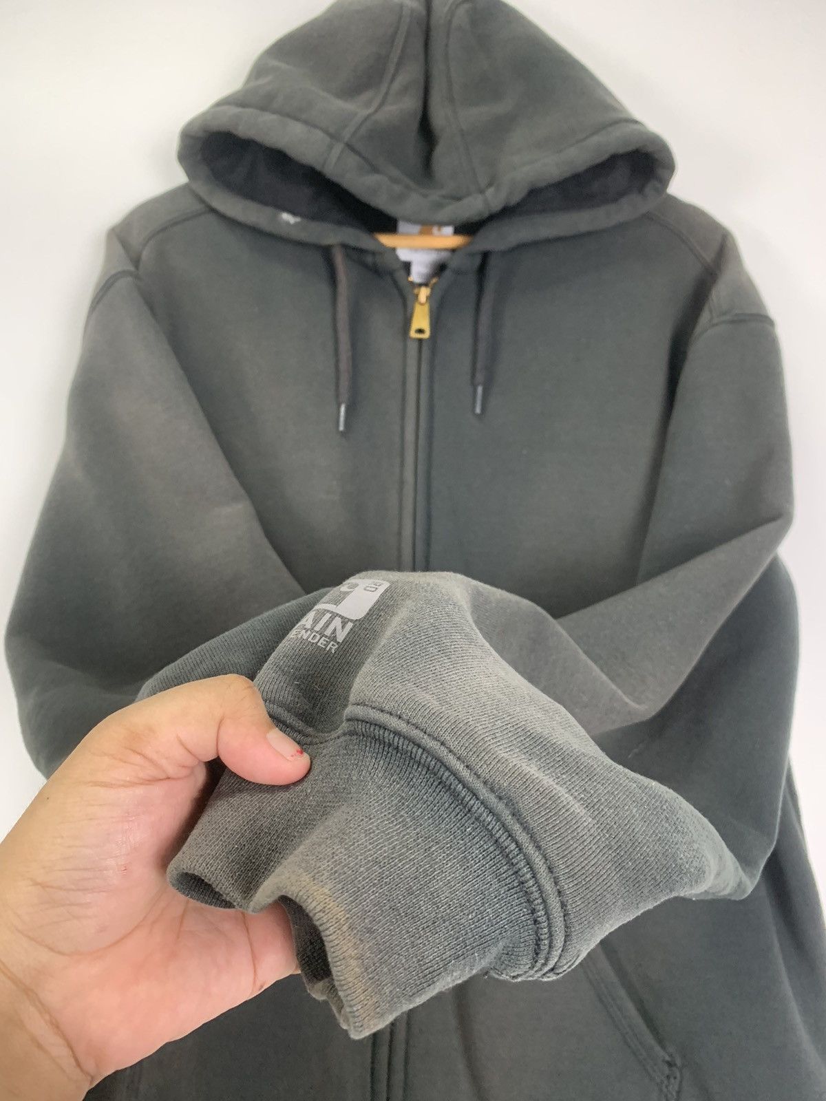 Carhartt × Vintage Vintage Carhartt Hoodies Size US L / EU 52-54 / 3 - 8 Thumbnail