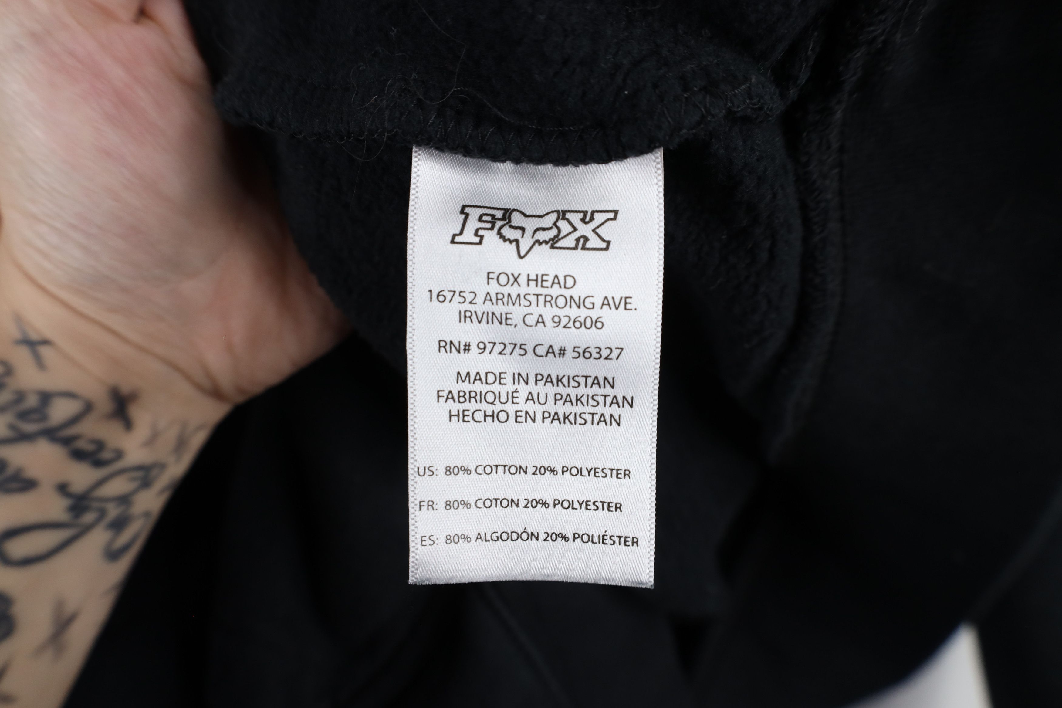 Fox Racing Fox Racing x Honda Factory Alliance Racing Hoodie Sweatshirt Size US XL / EU 56 / 4 - 8 Thumbnail