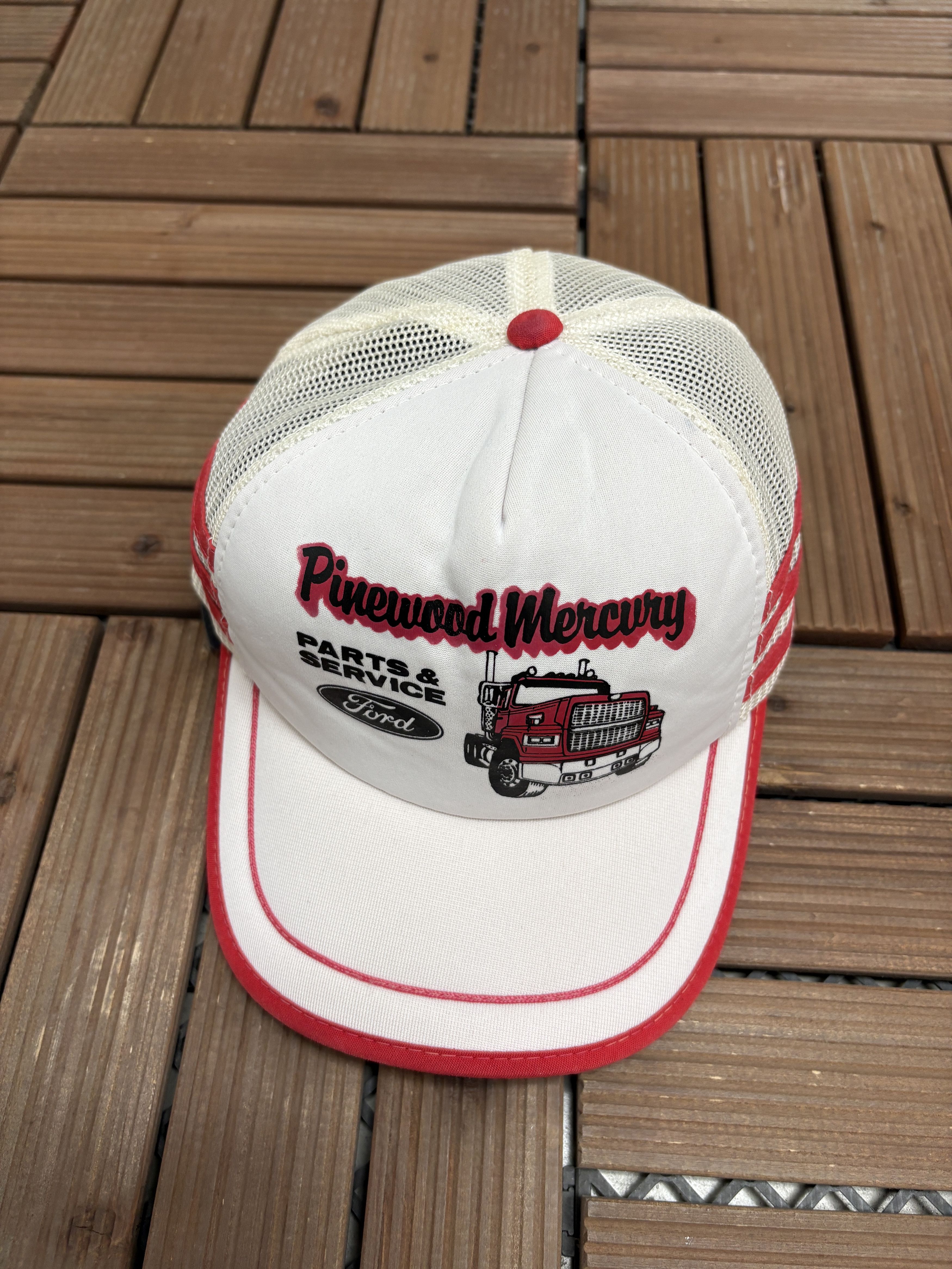 Vintage Ford Parts & Service Pinewood Mercury Vintage Snap Back Hat Size ONE SIZE - 1 Thumbnail