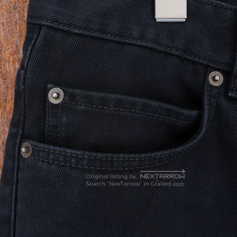 Balenciaga Balenciaga size S Black flared denim pants Size US 27 - 7 Thumbnail