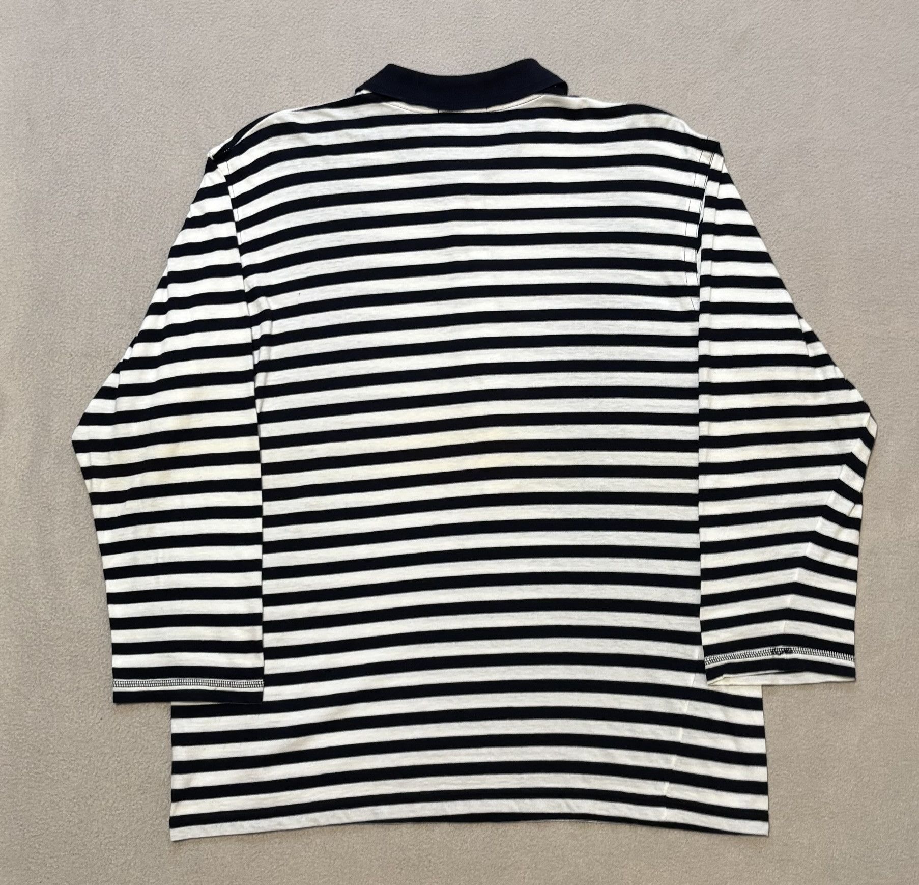 Jil Sander Jil Sander Long Sleeve Polo Shirt Size L Size US L / EU 52-54 / 3 - 12 Thumbnail
