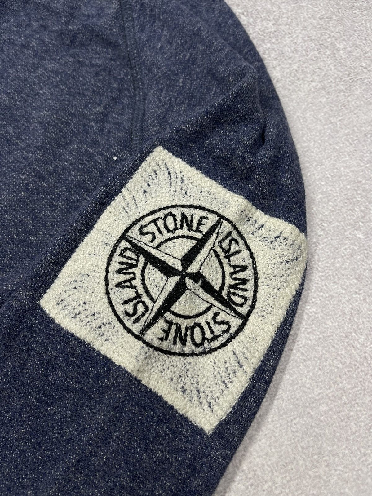Stone Island Vintage Stone Island Big Logo Embroidered Sweatshirt Y2K Ice Size US S / EU 44-46 / 1 - 4 Thumbnail