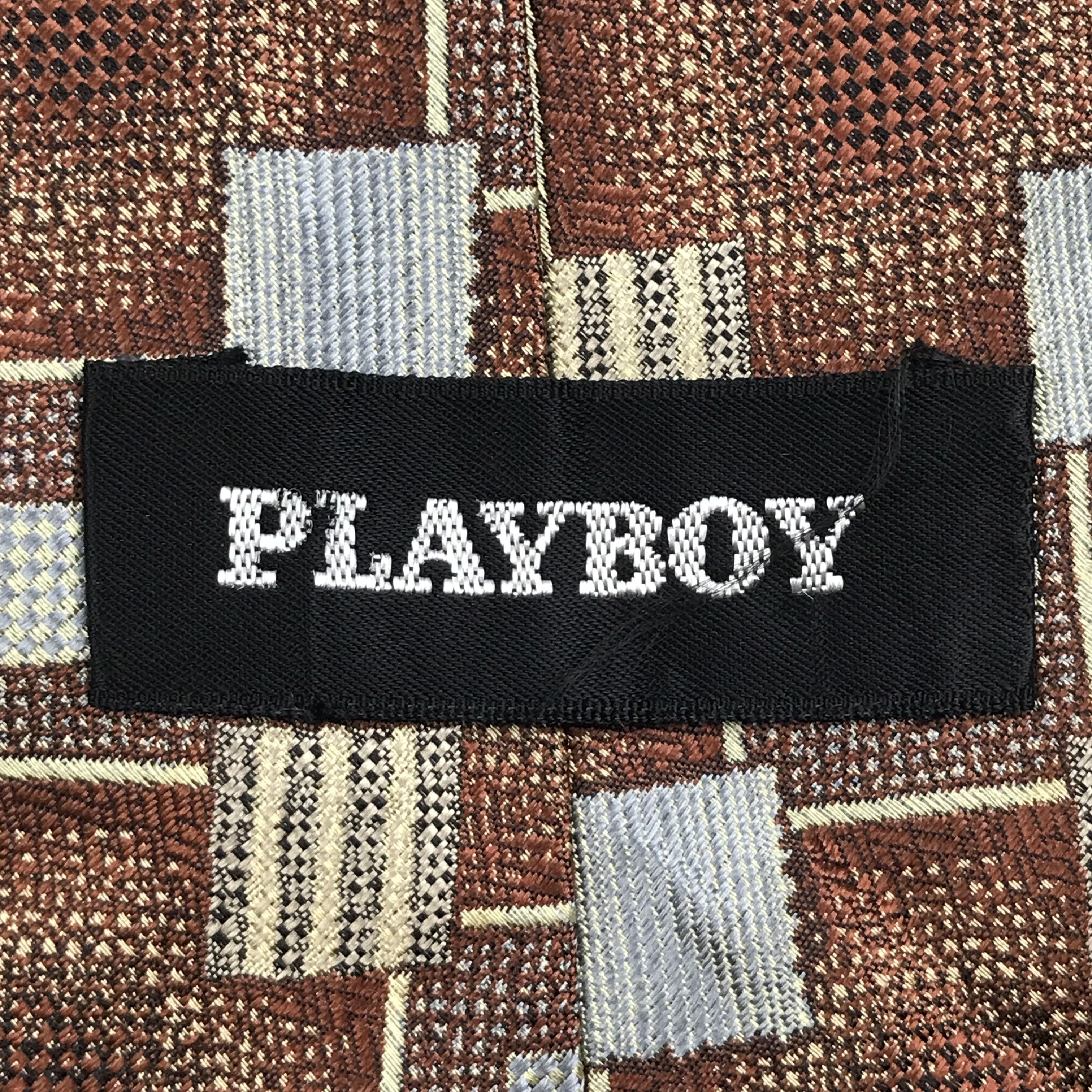 Designer × Playboy × Vintage Vintage Playboy Silk Necktie Size ONE SIZE - 6 Thumbnail