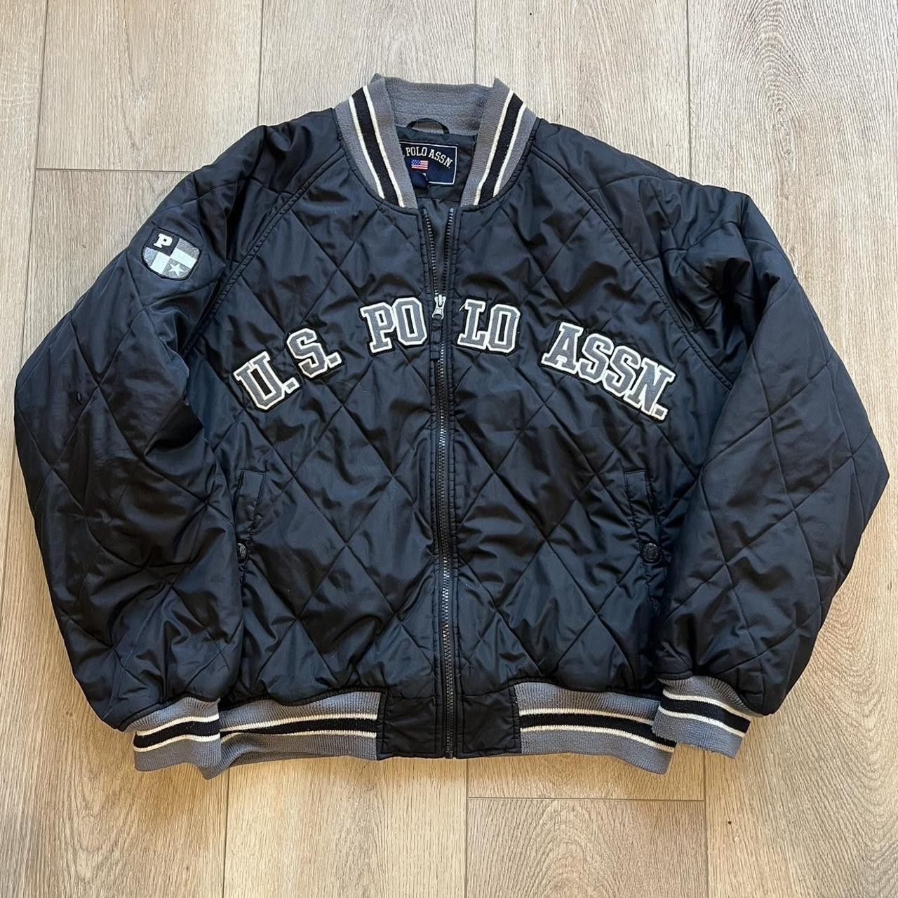 U.S. Polo Assn. Vintage ‘90s U.S. Polo Assn. Full Zip Quilted Jacket Large Size US L / EU 52-54 / 3 - 2 Thumbnail