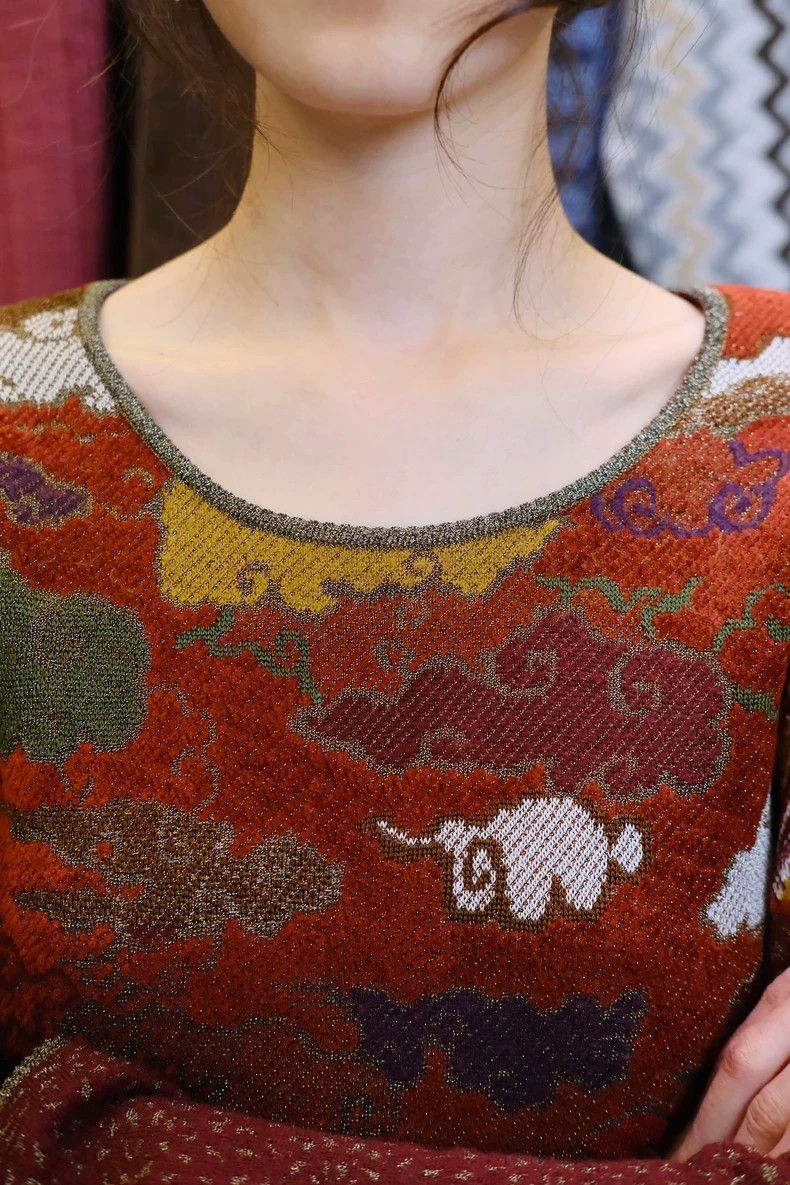 Kenzo KENZO Gauze yarn jacquard knit Size M / US 6-8 / IT 42-44 - 8 Thumbnail