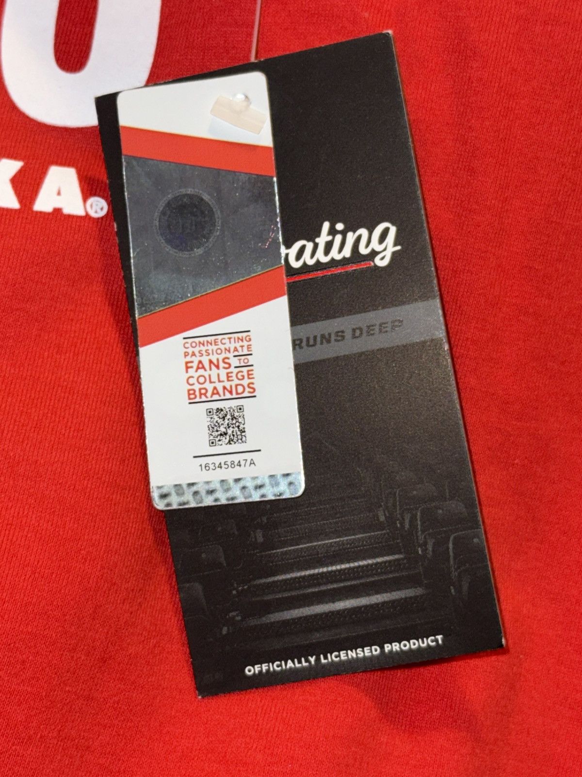 NCAA Captivating NCAA Nebraska Cornhuskers T Shirt Mens Medium Size US M / EU 48-50 / 2 - 8 Thumbnail
