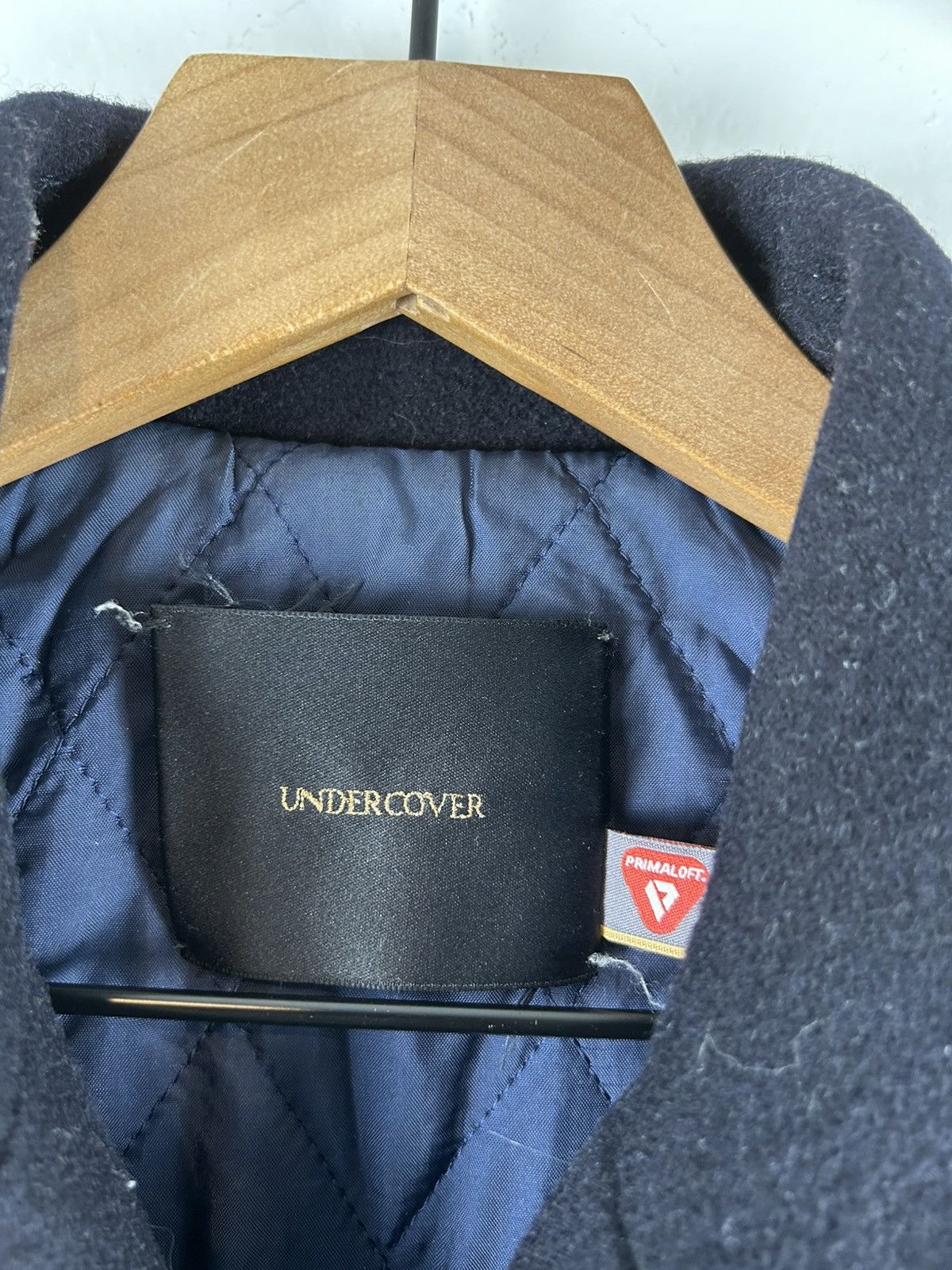 Undercover Undercover 15AW/NO BORDERS Era Melton P-Coat Jacket Size US M / EU 48-50 / 2 - 6 Thumbnail