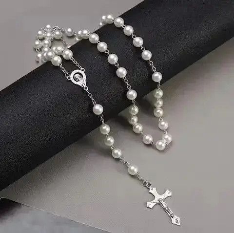 Jewelry Saint Benedict Rosary Necklace Chain Catholic Church Jesus Size ONE SIZE - 7 Thumbnail