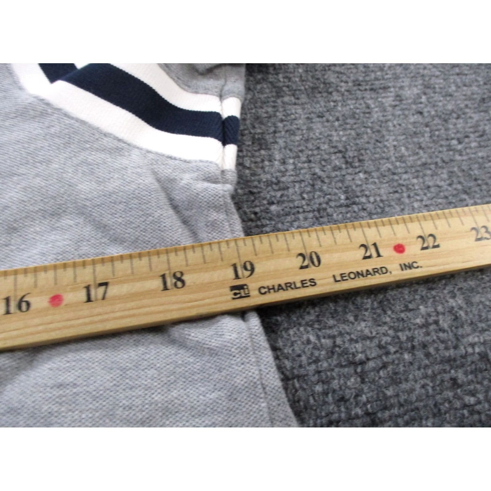 Polo Ralph Lauren Polo Ralph Lauren Shirt Mens M Classic Fit Golf Logo Band Collar Casual Short Sleeve Gray Cotton Knit Polo Size US M / EU 48-50 / 2 - 5 Thumbnail