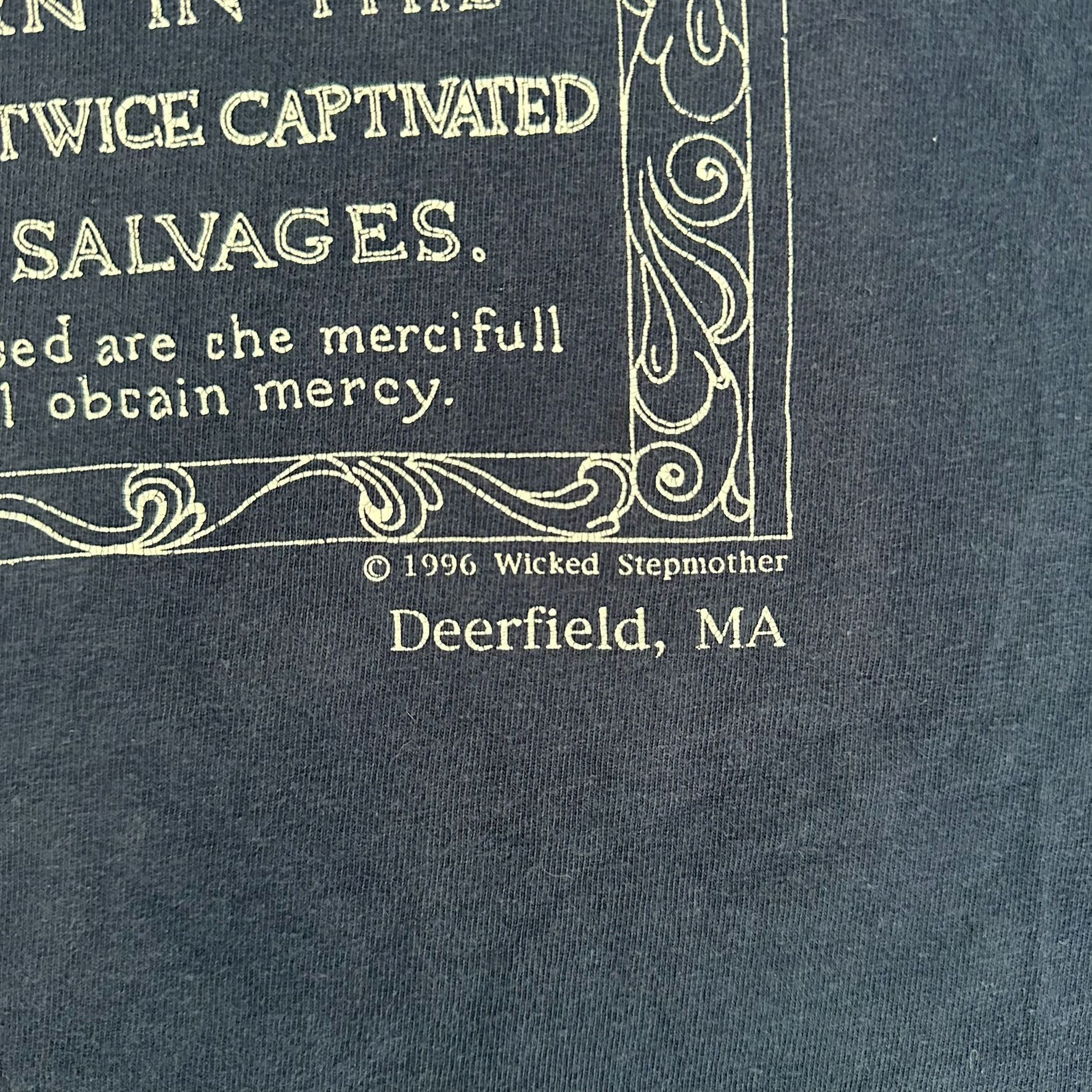 Hanes Vintage 90s Cemetery Graveyard Tombstone T-Shirt Boxy Faded Size US XL / EU 56 / 4 - 3 Thumbnail
