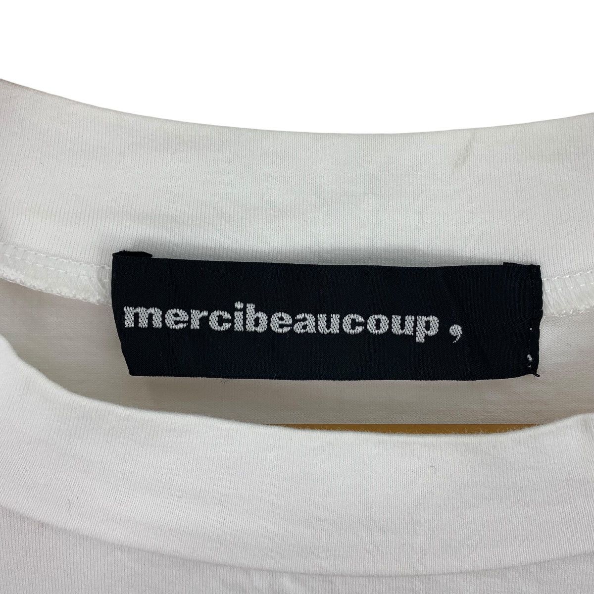 Issey Miyake × mercibeaucoup MERCIBEAUCOUP Cropped Baggy relaxed stylish women tee Size XXL / US 16-18 / IT 52-54 - 3 Thumbnail