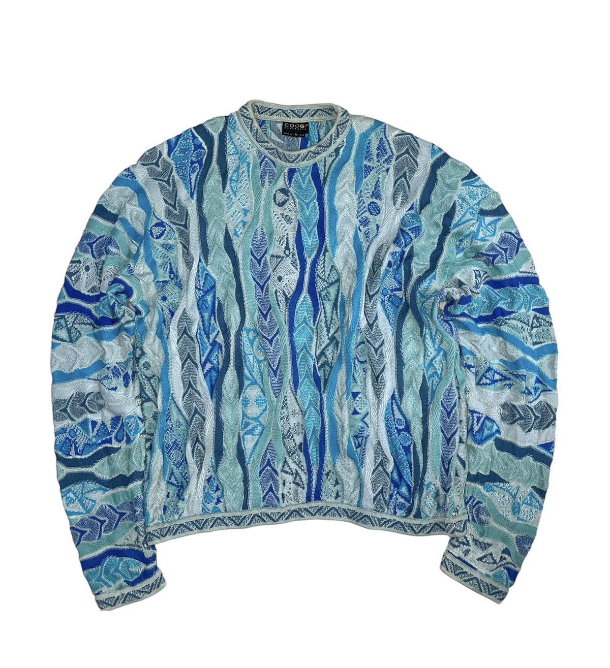 Coogi RARE Colour Coogi 3D knit sweater authentic Size US XL / EU 56 / 4 - 1 Thumbnail
