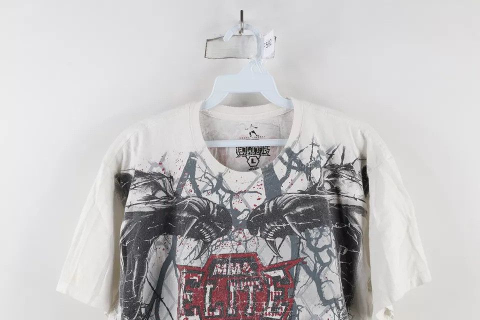 Vintage Vintage MMA Chuck Liddell UFC Rampage Dragon Tribal T-Shirt Size US L / EU 52-54 / 3 - 2 Thumbnail