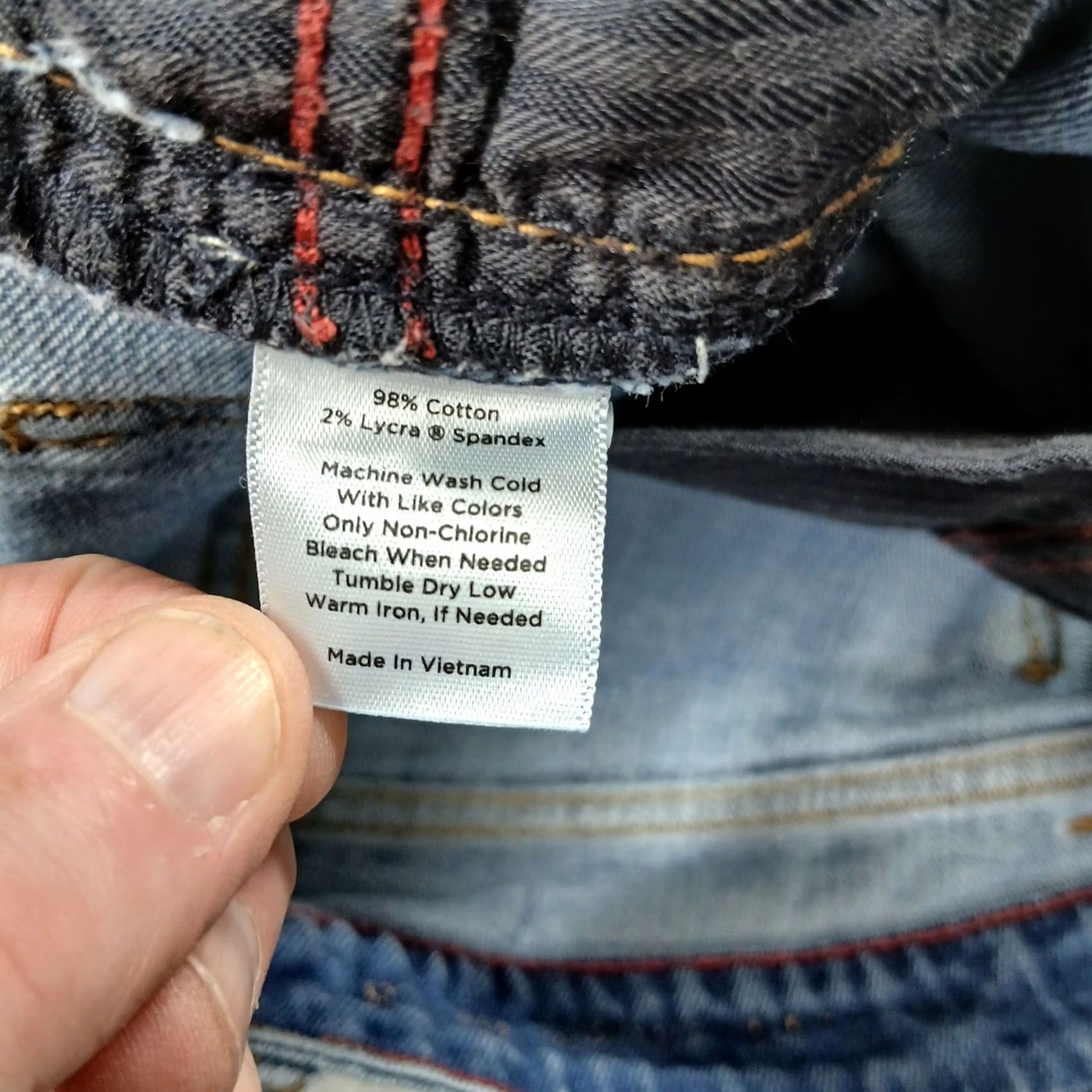 Talbots VINTAGE? No. Talbots Heritage Straight Leg Jeans Women Size 4 Blue Denim Stretch EUC Size 27" / US 4 / IT 40 - 6 Thumbnail