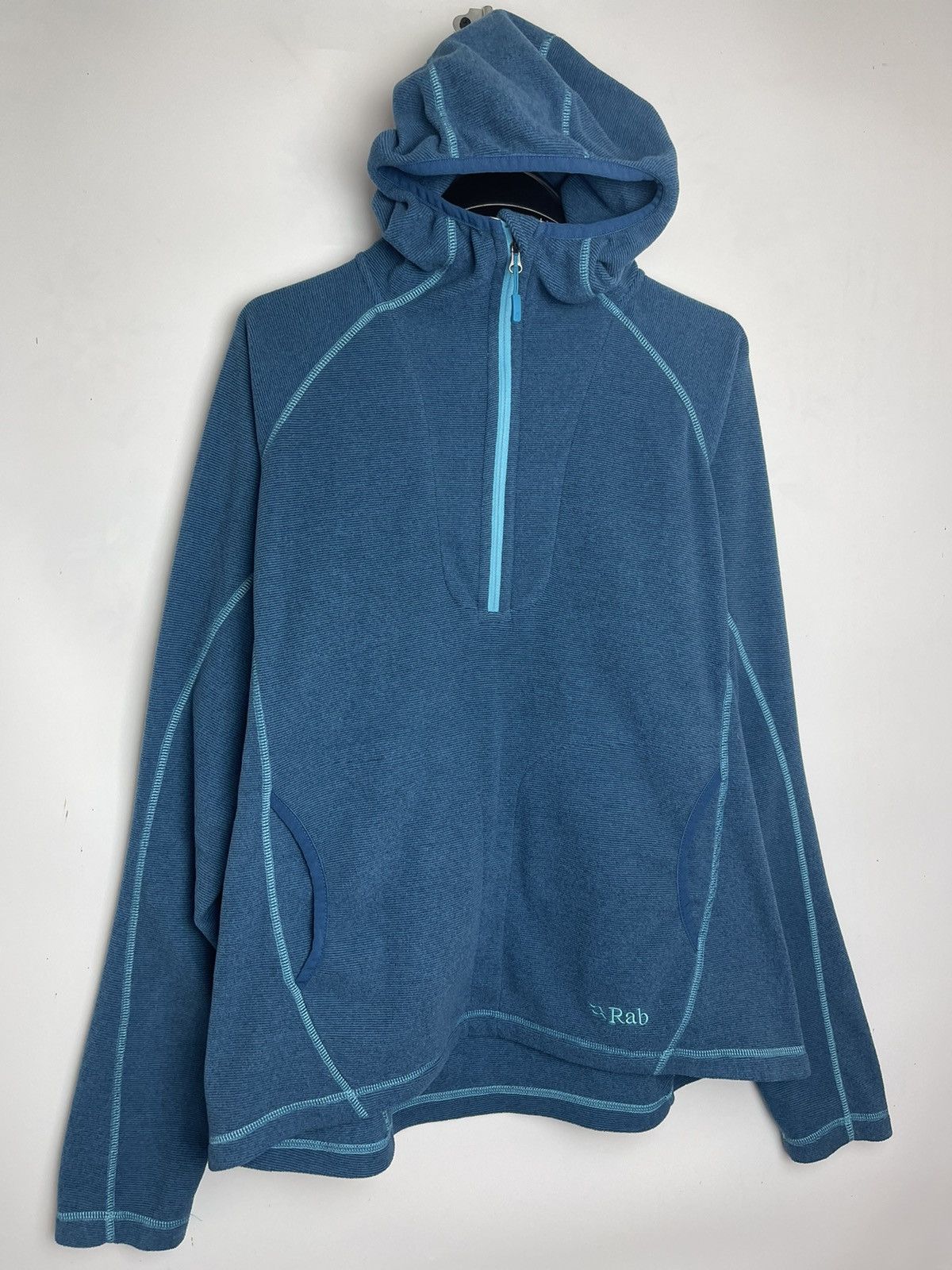 Rab ➕ RAB ninja hood polartec base line hoodie fleece knit Size L / US 10 / IT 46 - 2 Thumbnail