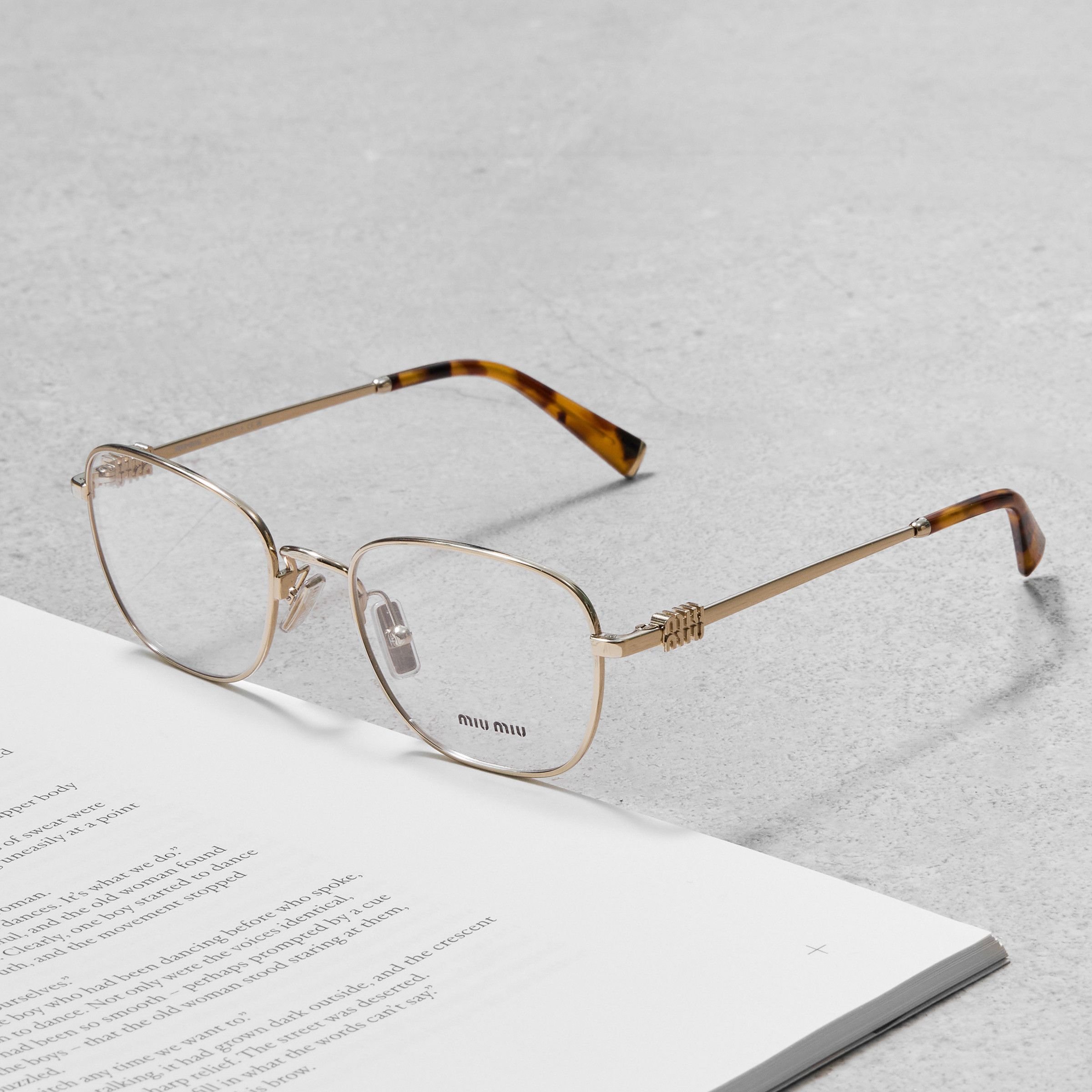 Miu Miu MIU MIU MU 50WV ZVN1O1 Glasses Size ONE SIZE - 2 Thumbnail