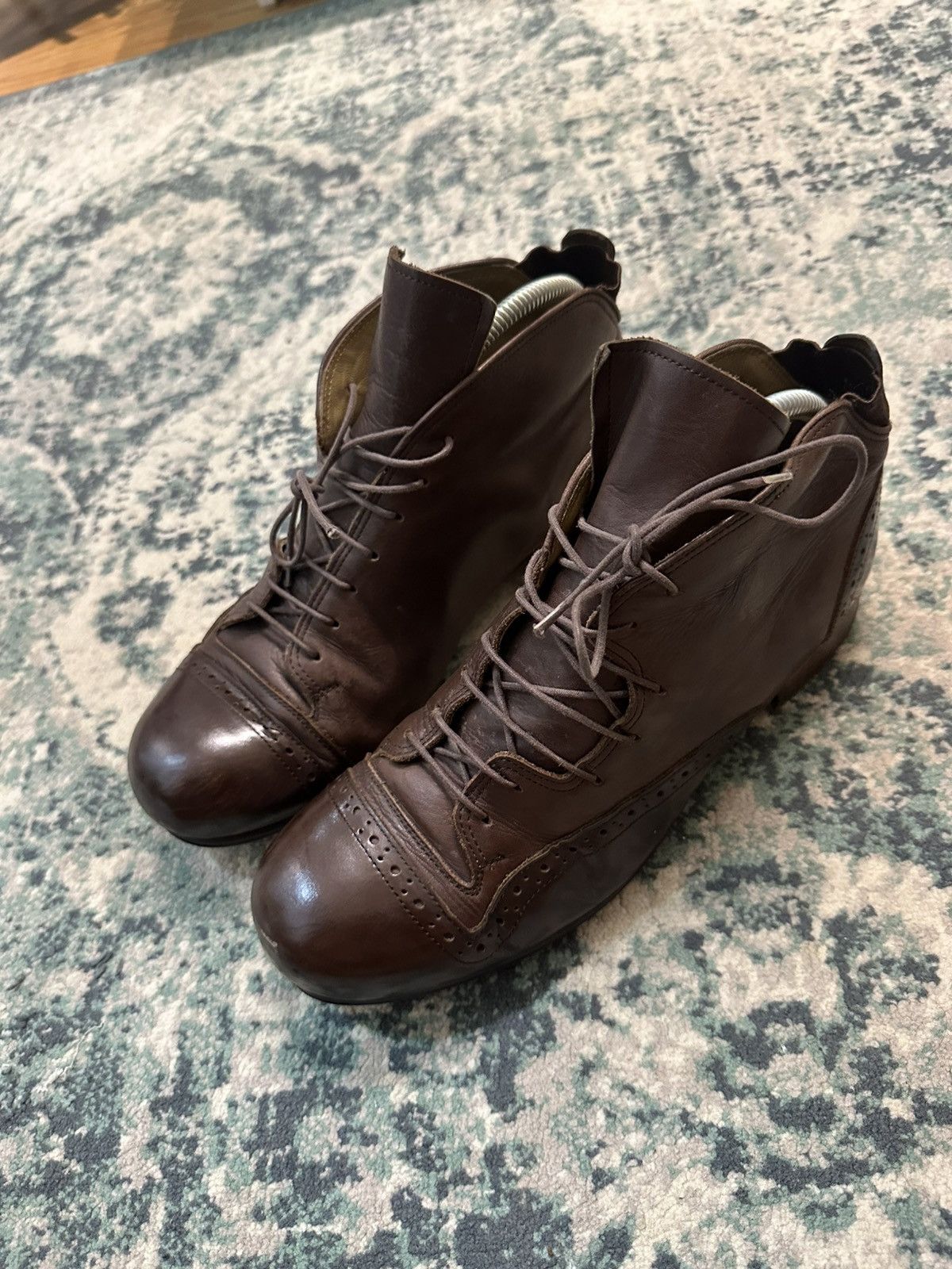 Maison MIHARA YASUHIRO Maison Miharayasuhiro Chukka Leather Boots (8.5US) Size US 8.5 / EU 41-42 - 20 Thumbnail