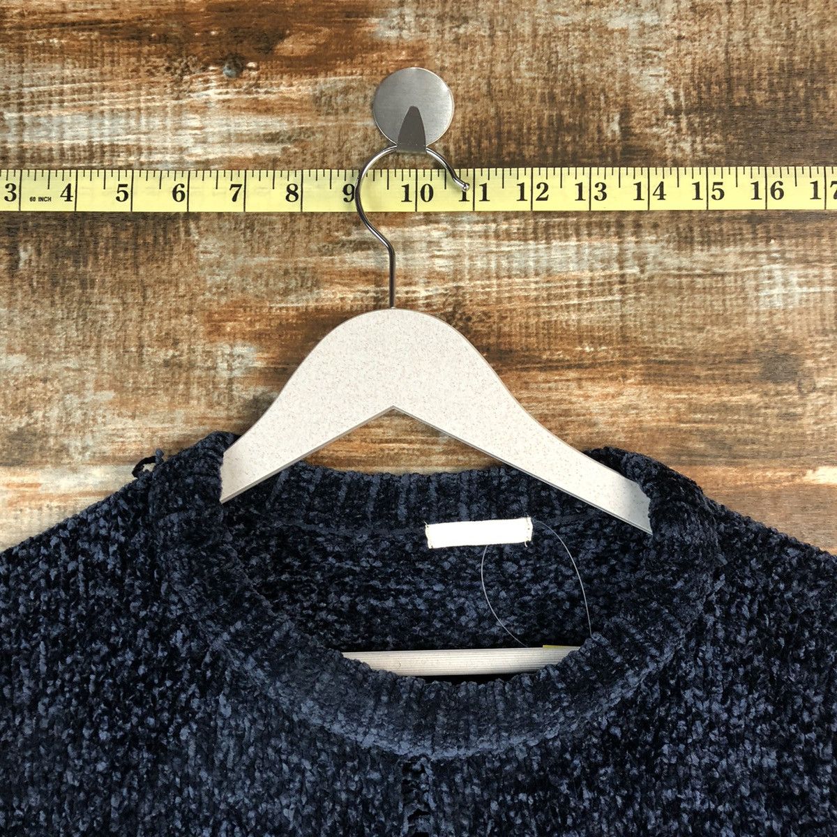 Homespun Knitwear × Japanese Brand As De Deve Dark Blue Knitwear #A1501 Size L / US 10 / IT 46 - 4 Thumbnail