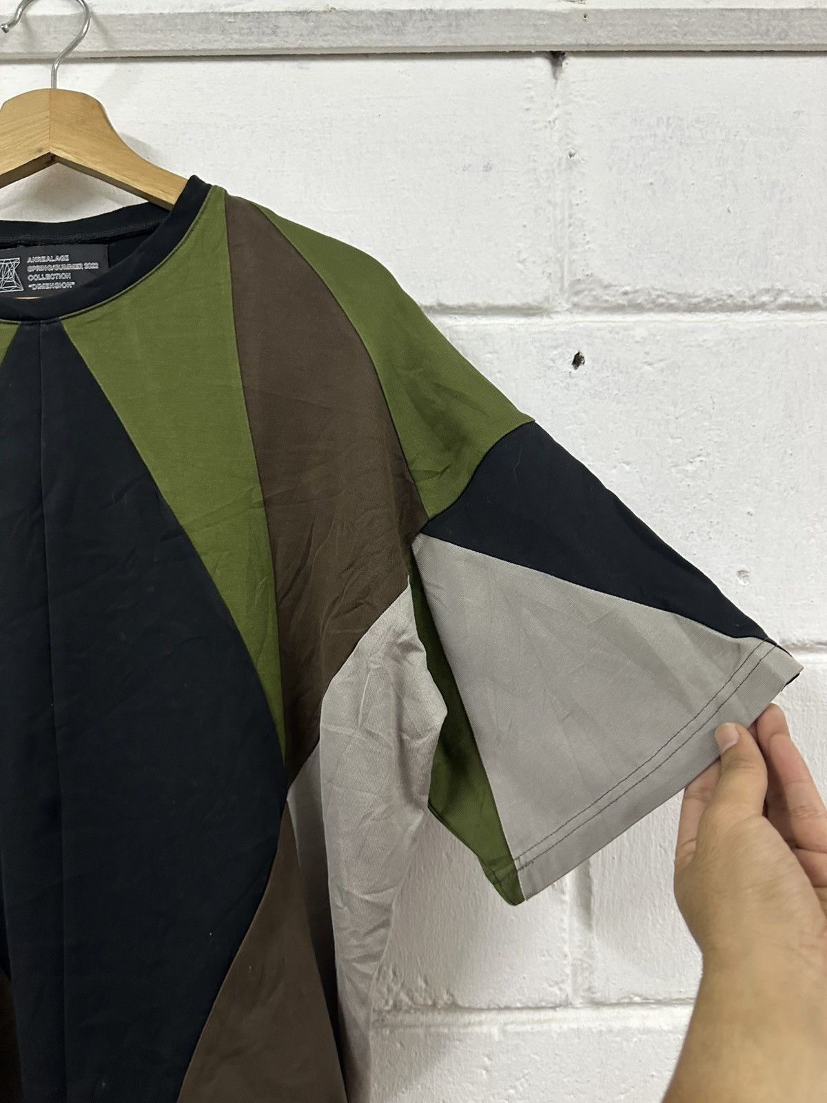 ANREALAGE SS2022 Anrealage Collection "DIMENSION" T-Shirt (Boxy) Size US L / EU 52-54 / 3 - 7 Thumbnail