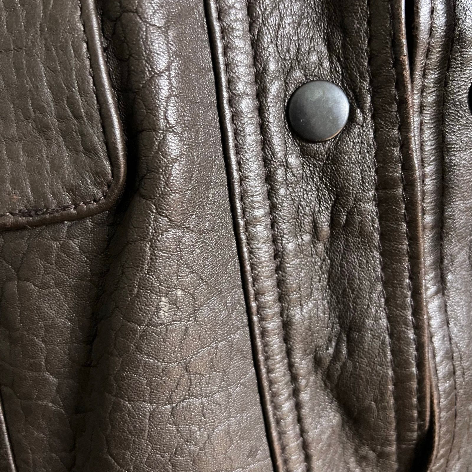 Elliott Vintage Elliot Kastle Leather Jacket Brown Aviator Bomber 40 Size US M / EU 48-50 / 2 - 17 Thumbnail
