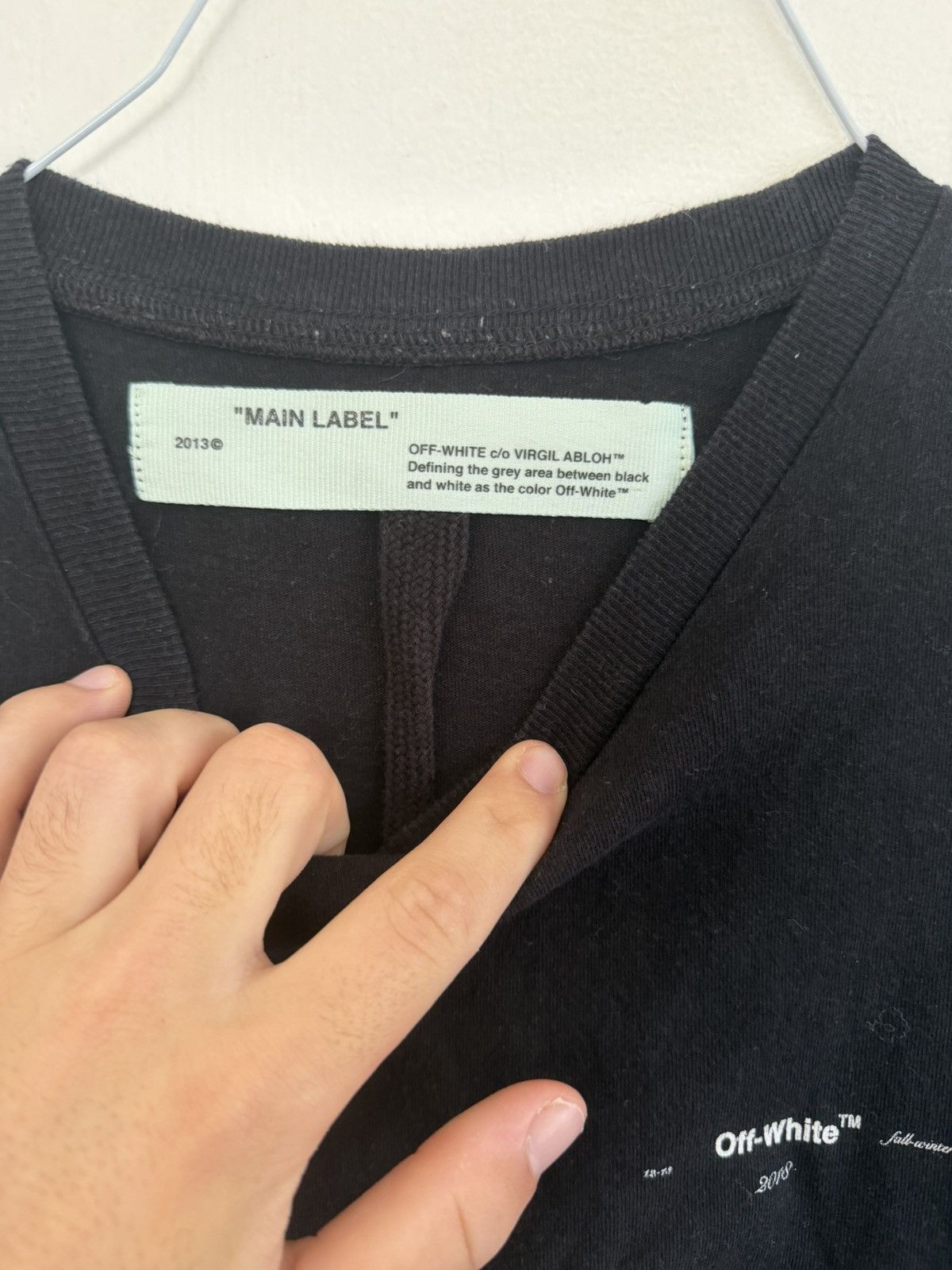 Off-White Off White 3D Marker Long Sleeve TEE Size US S / EU 44-46 / 1 - 5 Thumbnail