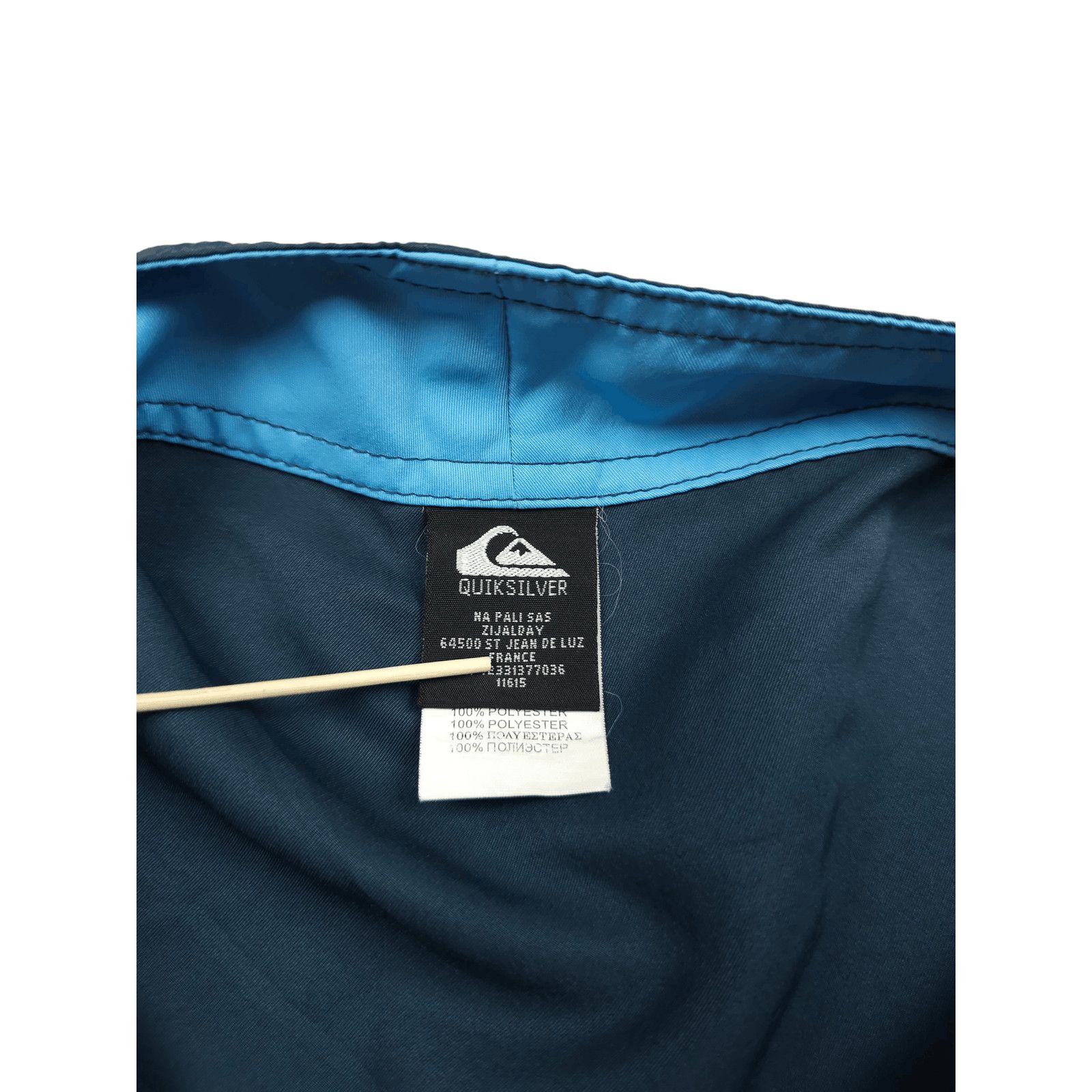 Quiksilver 💎 Vintage Quiksilver Logo Graphic Blue Y2K Shorts Japanese Size US 36 / EU 52 - 12 Thumbnail